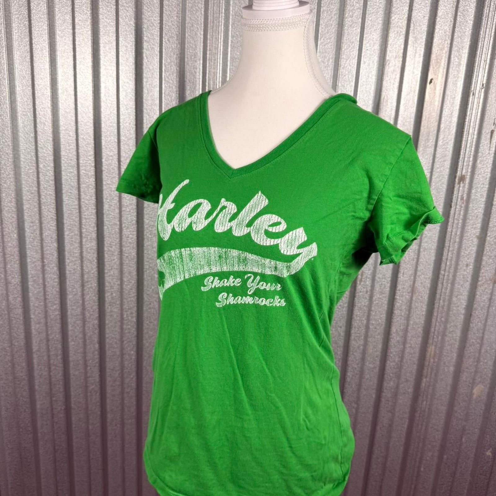 Harley Davidson Vintage shamrock harley davidson tee Size US L / EU 52-54 / 3 - 3 Thumbnail