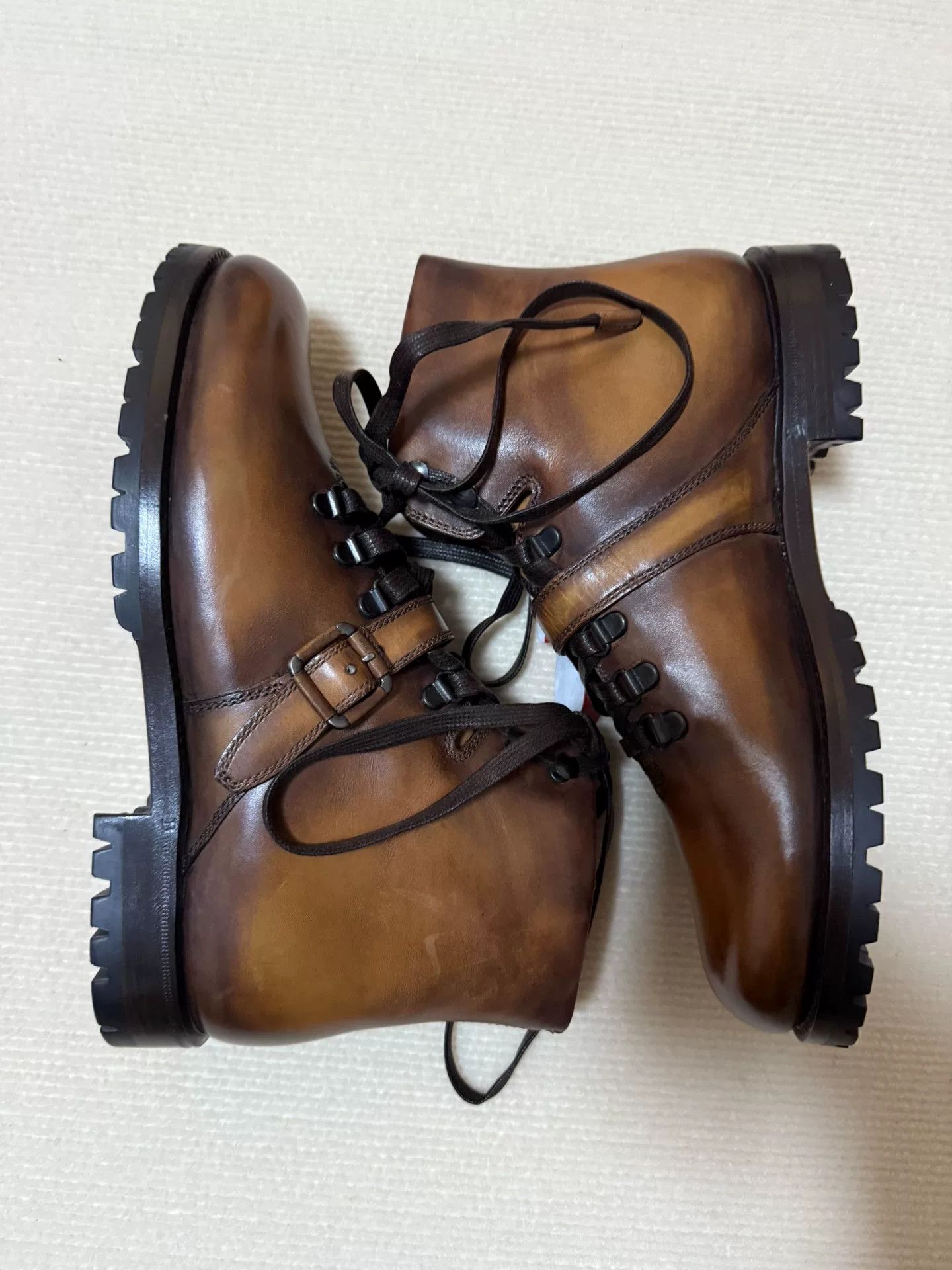 Berluti Berluti Ice Brown Hiking Casual Shoes Size US 7 / EU 40 - 1 Thumbnail