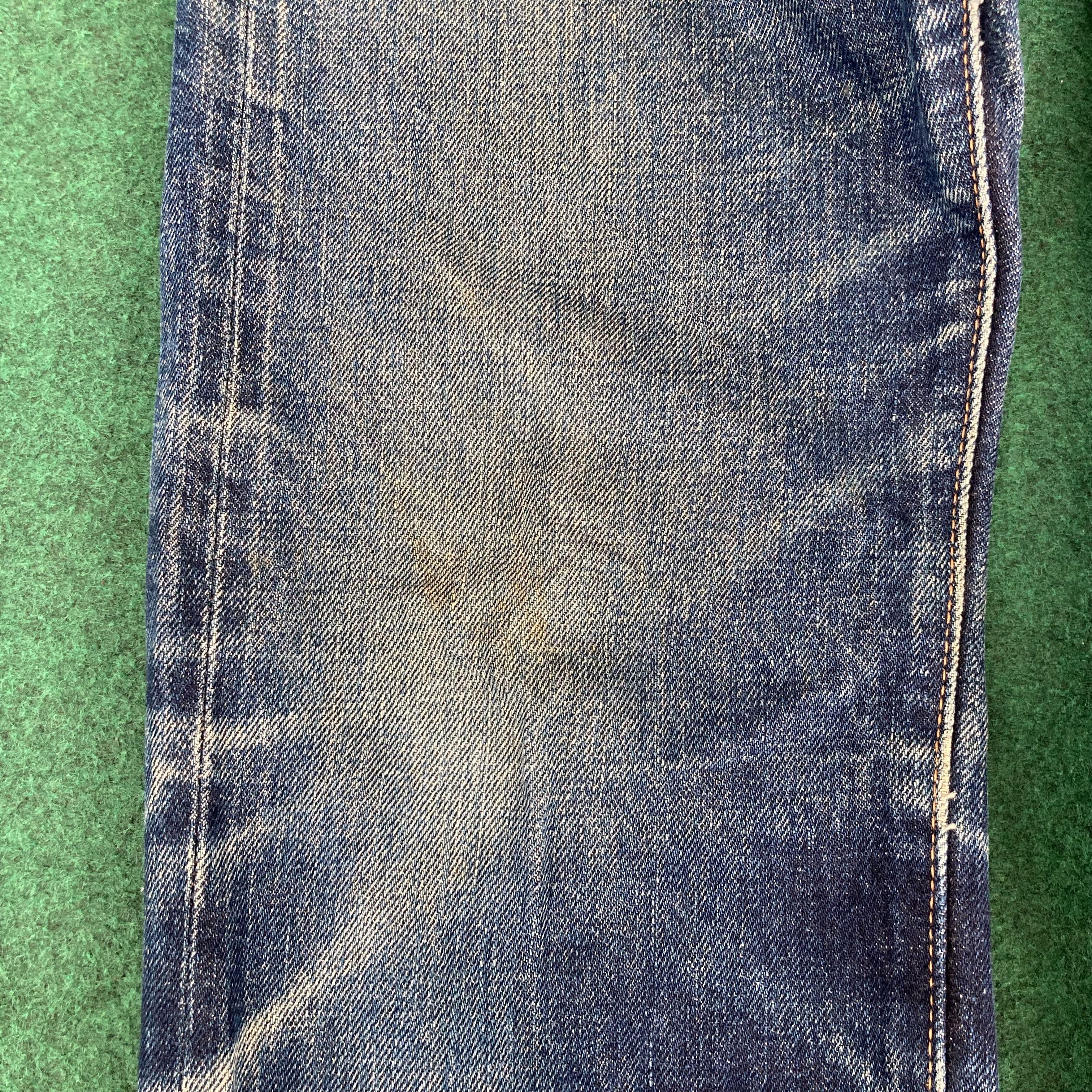 Denime 29x30.5 Vintage Denime Selvedge Honeycombs Osaka Denim Jeans Size US 29 - 9 Thumbnail