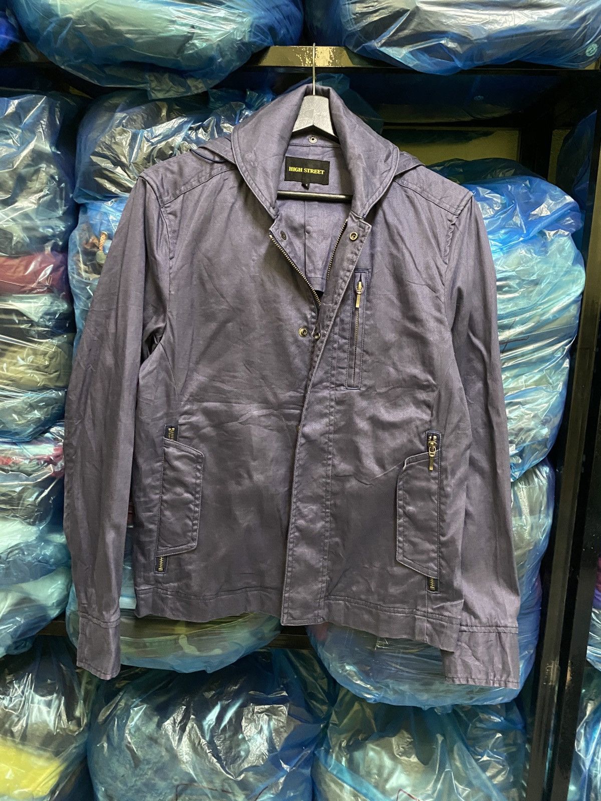 Other VINTAGE HIGH STREET HOODIE WORK WEAR JACKET Size US S / EU 44-46 / 1 - 1 Thumbnail