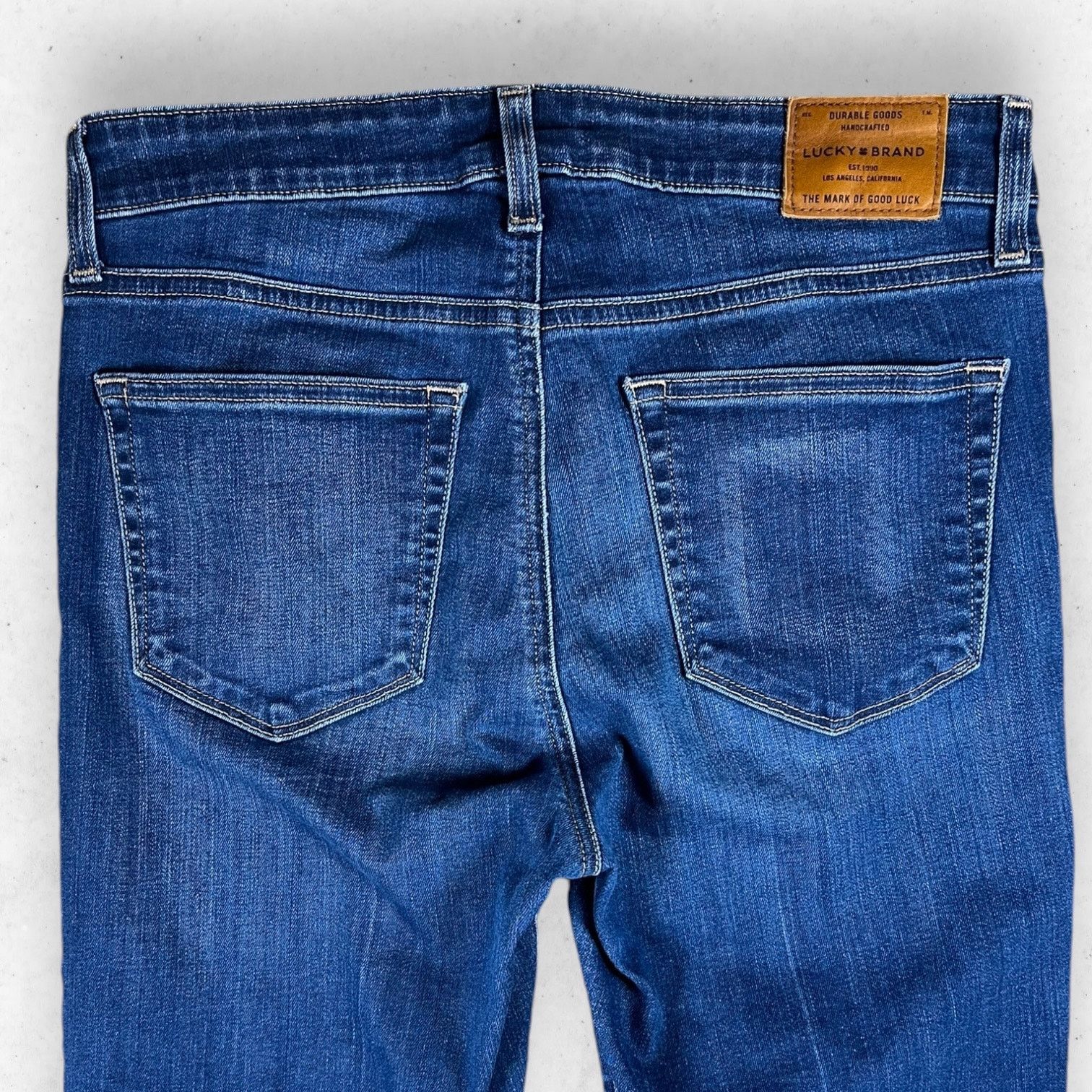 Lucky Brand Lucky Brand Hayden Skinny Women's 6/28 Ankle Blue Stretch Size 28" / US 6 / IT 42 - 5 Thumbnail