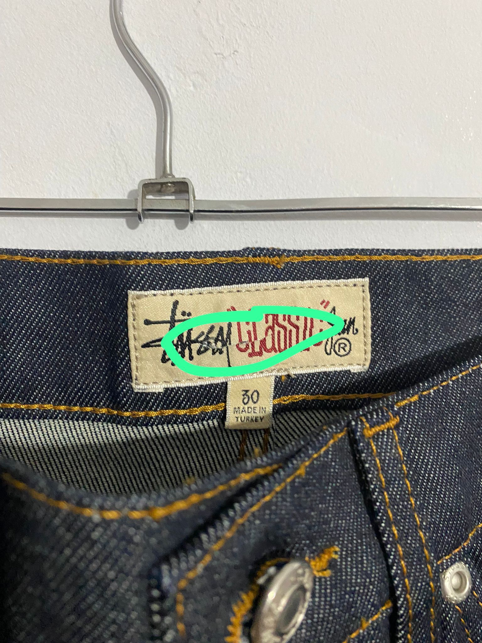 Stussy New Classic Jeans Denim Size US 30 / EU 46 - 13 Thumbnail
