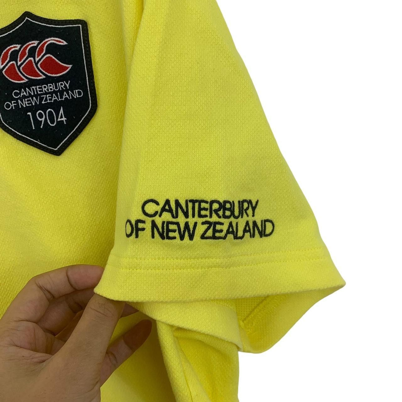 Canterbury of New Zealand CANTERBURY NEW ZEALAND Rugby Crest Polo Tee Shirt Top Size US XL / EU 56 / 4 - 5 Thumbnail