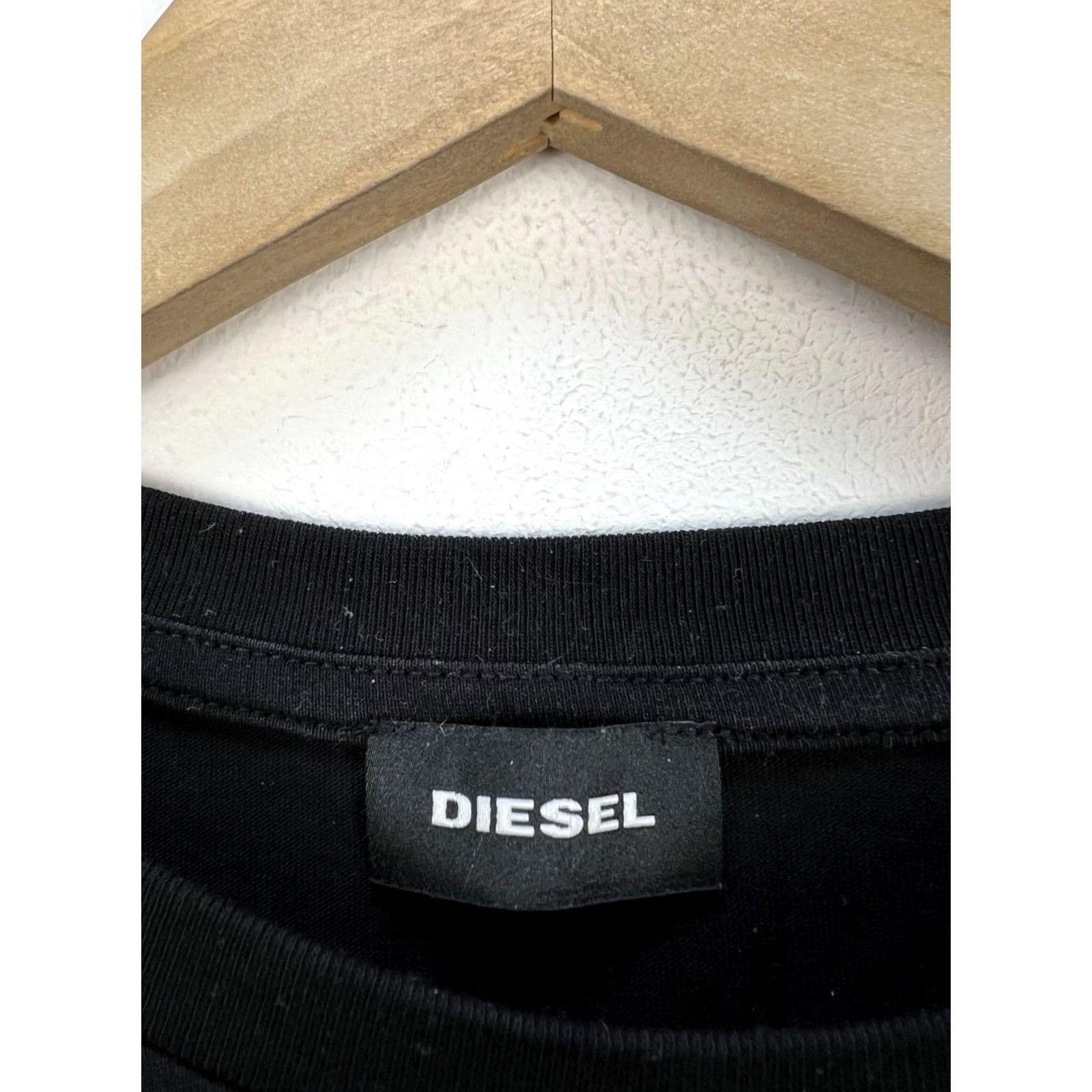 Diesel Diesel Shirt Long Sleeve Mens L Black Vintage No Size US L / EU 52-54 / 3 - 4 Thumbnail