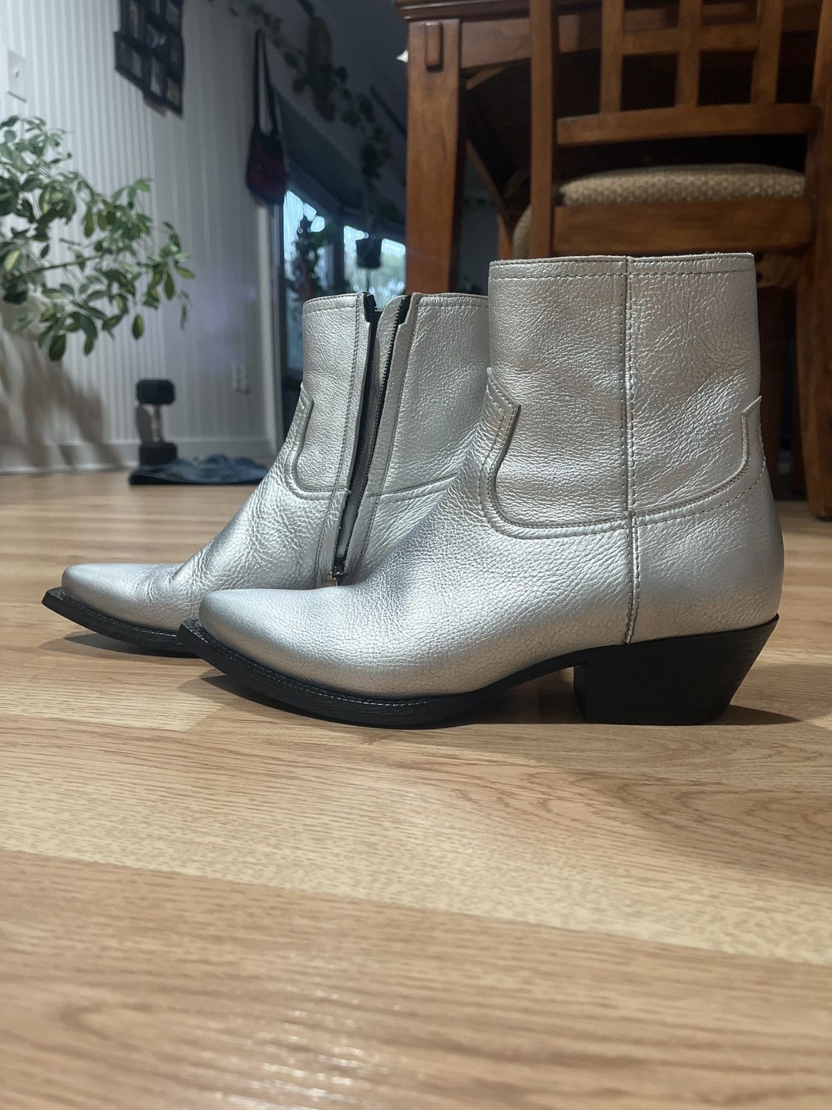 Saint Laurent Lukas Boots | Grailed