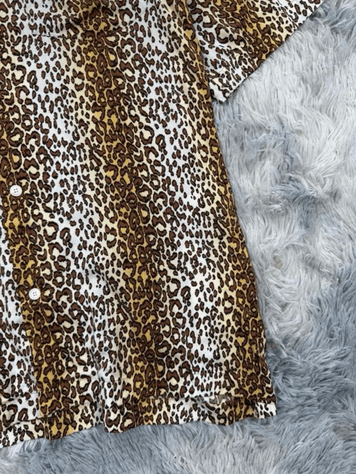Celine Celine Sz 39 Celine 23SS Leopard Hawaii Shirt-2506 Size US M / EU 48-50 / 2 - 3 Thumbnail