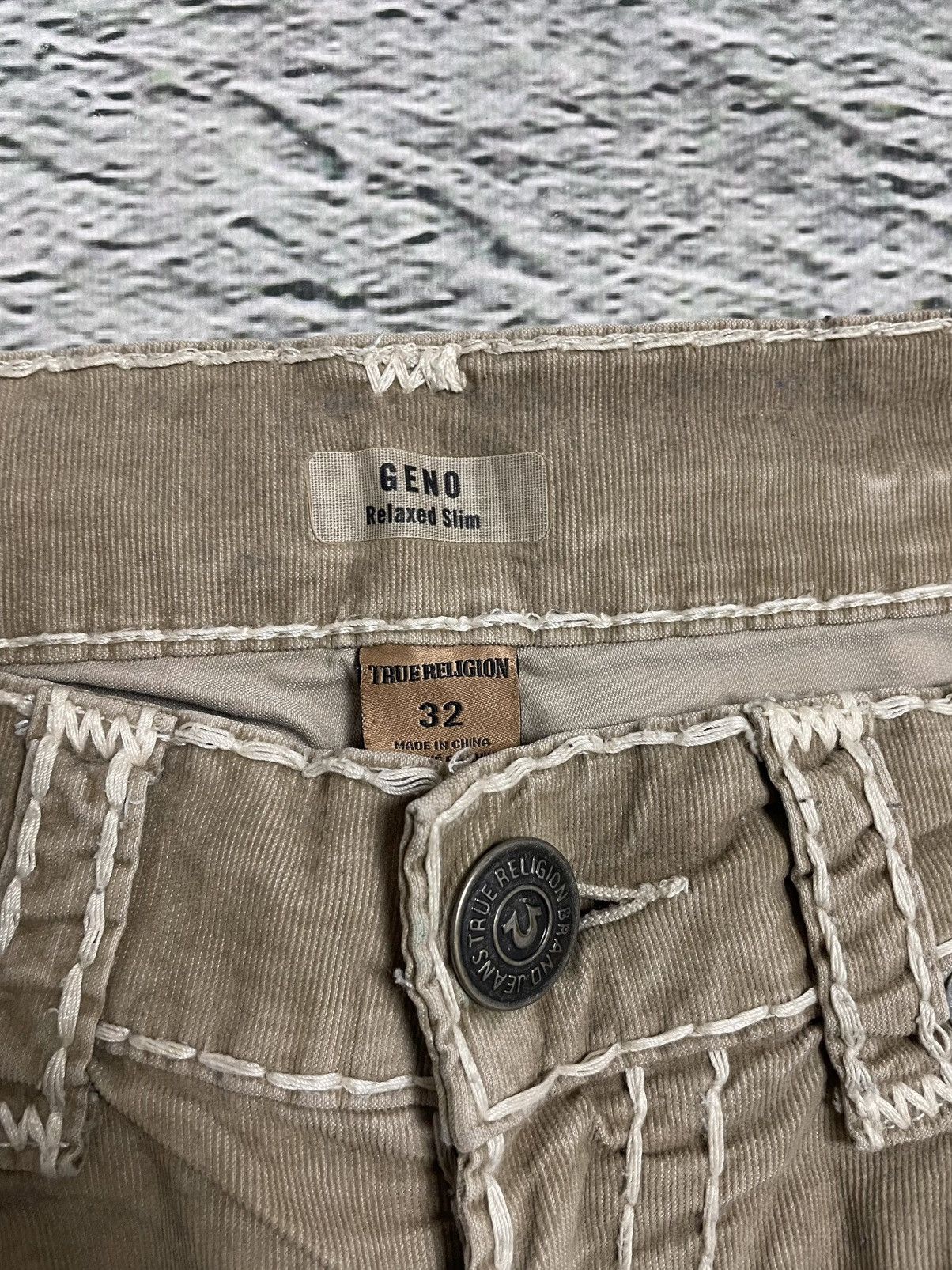 True Religion True Religion jeans vintage cords corduroy pants beige Geno Size US 32 / EU 48 - 5 Thumbnail