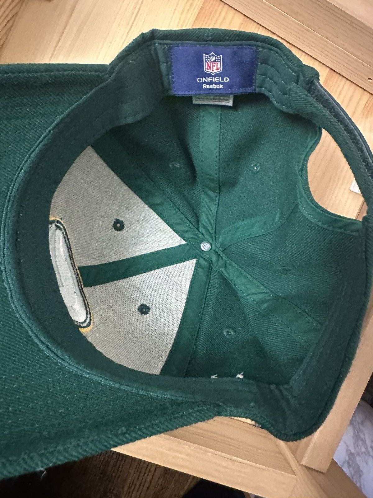Reebok Vintage Reebok Green Bay packers Corduroy Hat Green NFL Size ONE SIZE - 4 Thumbnail