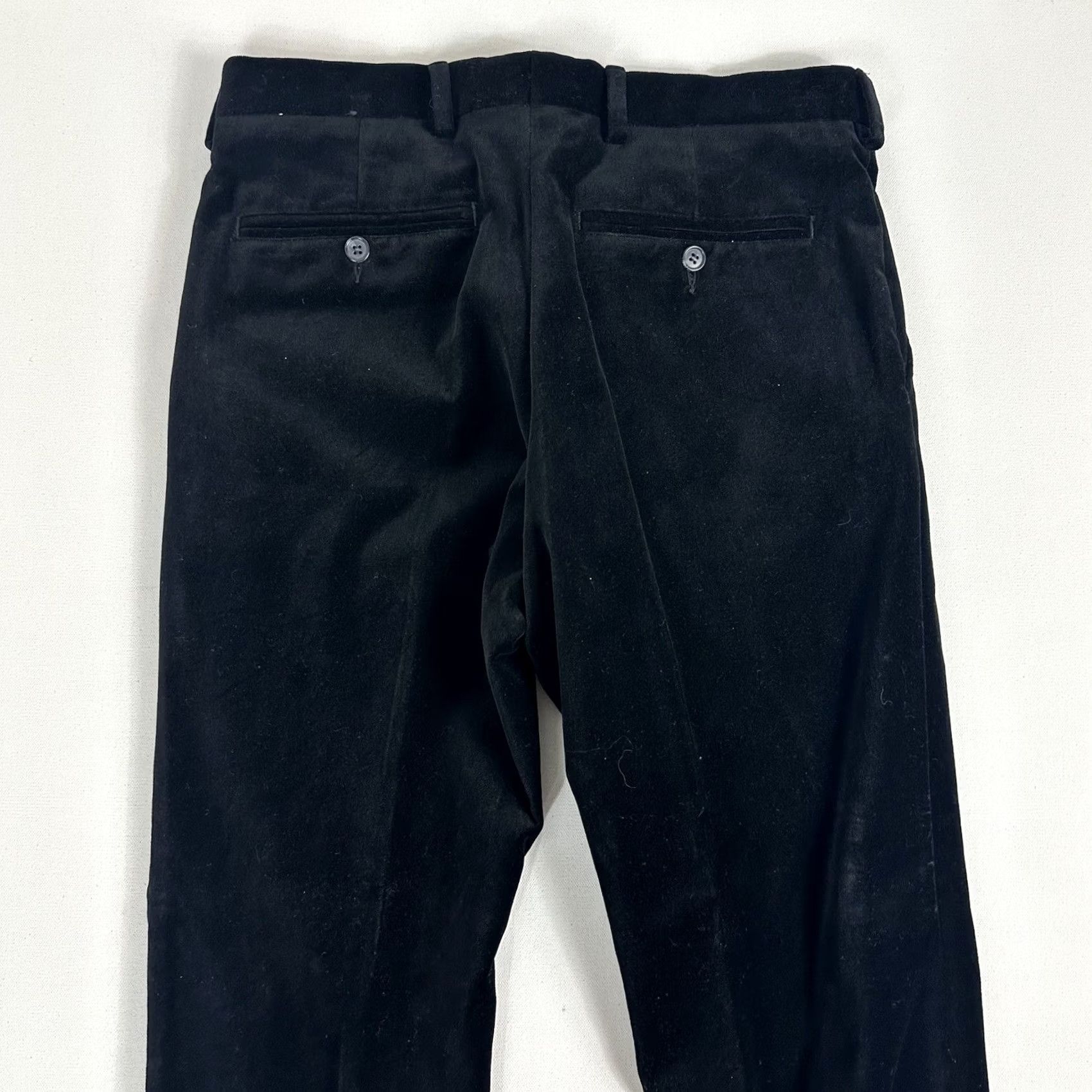 Tommy Hilfiger VINTAGE Tommy Hilfiger Mercer Chino Slim Fit Black Pants Mens 31 X 32 Cotton Soft Slim Straight Belt Loops Regular 31in Black Size US 31 - 4 Thumbnail