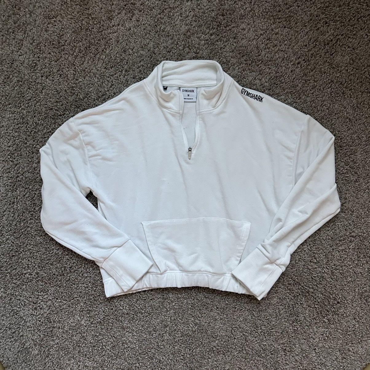 Gymshark Gymshark 1/4 Zip Cropped Jacket Size M / US 6-8 / IT 42-44 - 2 Thumbnail