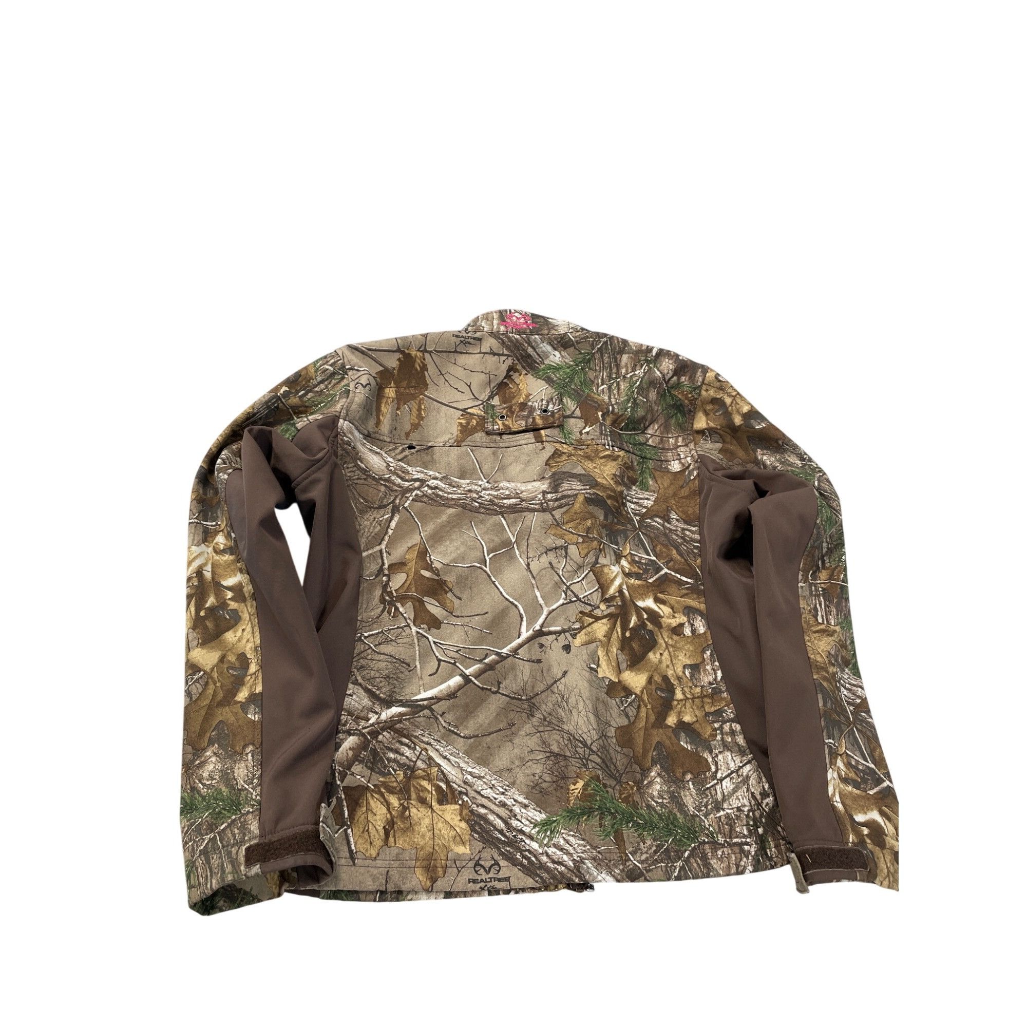 Realtree Realtree Womens Xtra Camo Full Zip Jacket With Pink Logo Siz Size L / US 10 / IT 46 - 9 Thumbnail