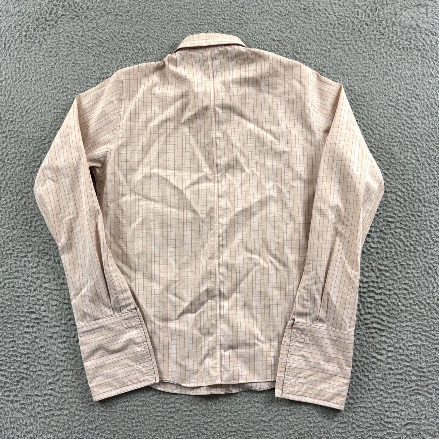 Brooks Brothers Brooks Brothers Shirt Womens Small Beige Long Sleeve Button Down Check Preppy Size S / US 4 / IT 40 - 7 Thumbnail