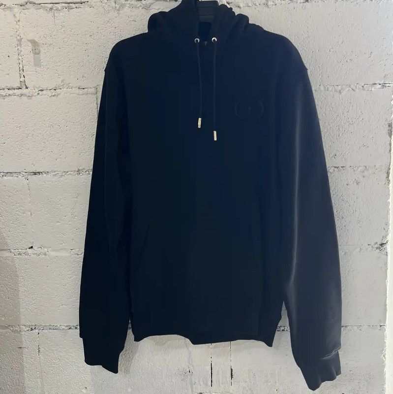 Dior Dior Black Cotton Men's Hoodie 0089 Size US S / EU 44-46 / 1 - 1 Thumbnail