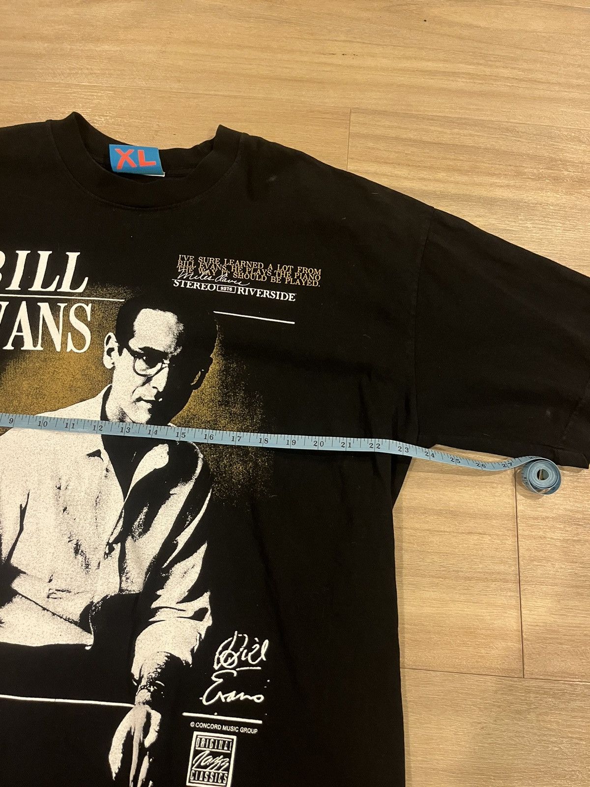 Online Ceramics Online Ceramics Bill Evans Peace Piece Tee in Black Size US XL / EU 56 / 4 - 4 Thumbnail