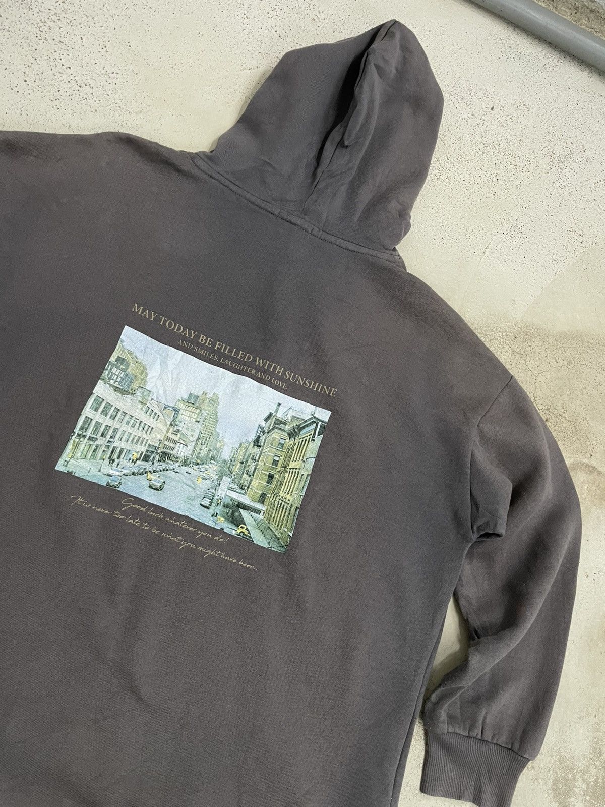 Japanese Brand Colza Sunfaded Always Light Behind The Clouds Motivation Size US M / EU 48-50 / 2 - 9 Thumbnail