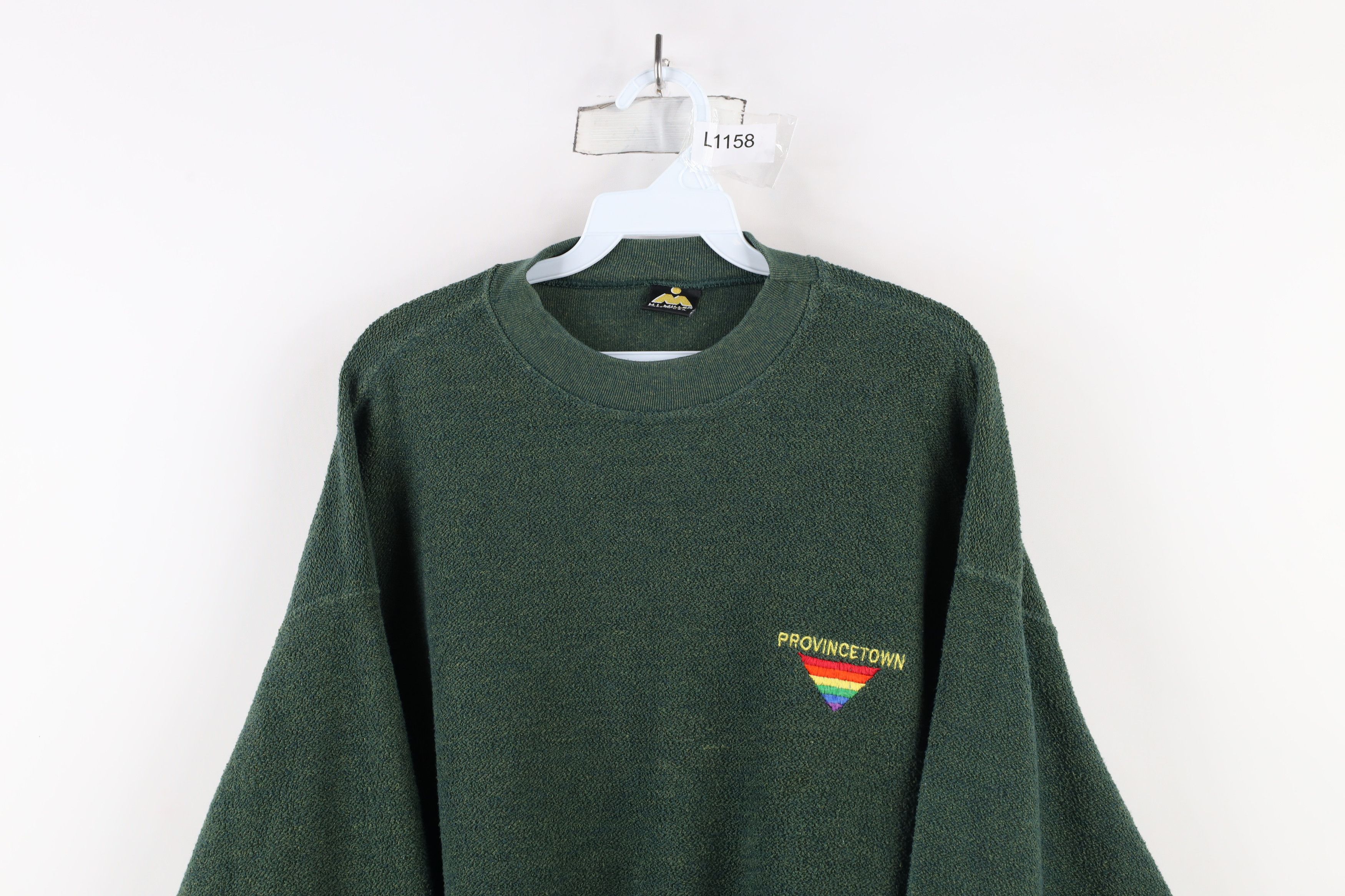 Vintage Vintage 90s Streetwear Pride Provincetown Sweatshirt USA Size US XL / EU 56 / 4 - 2 Thumbnail
