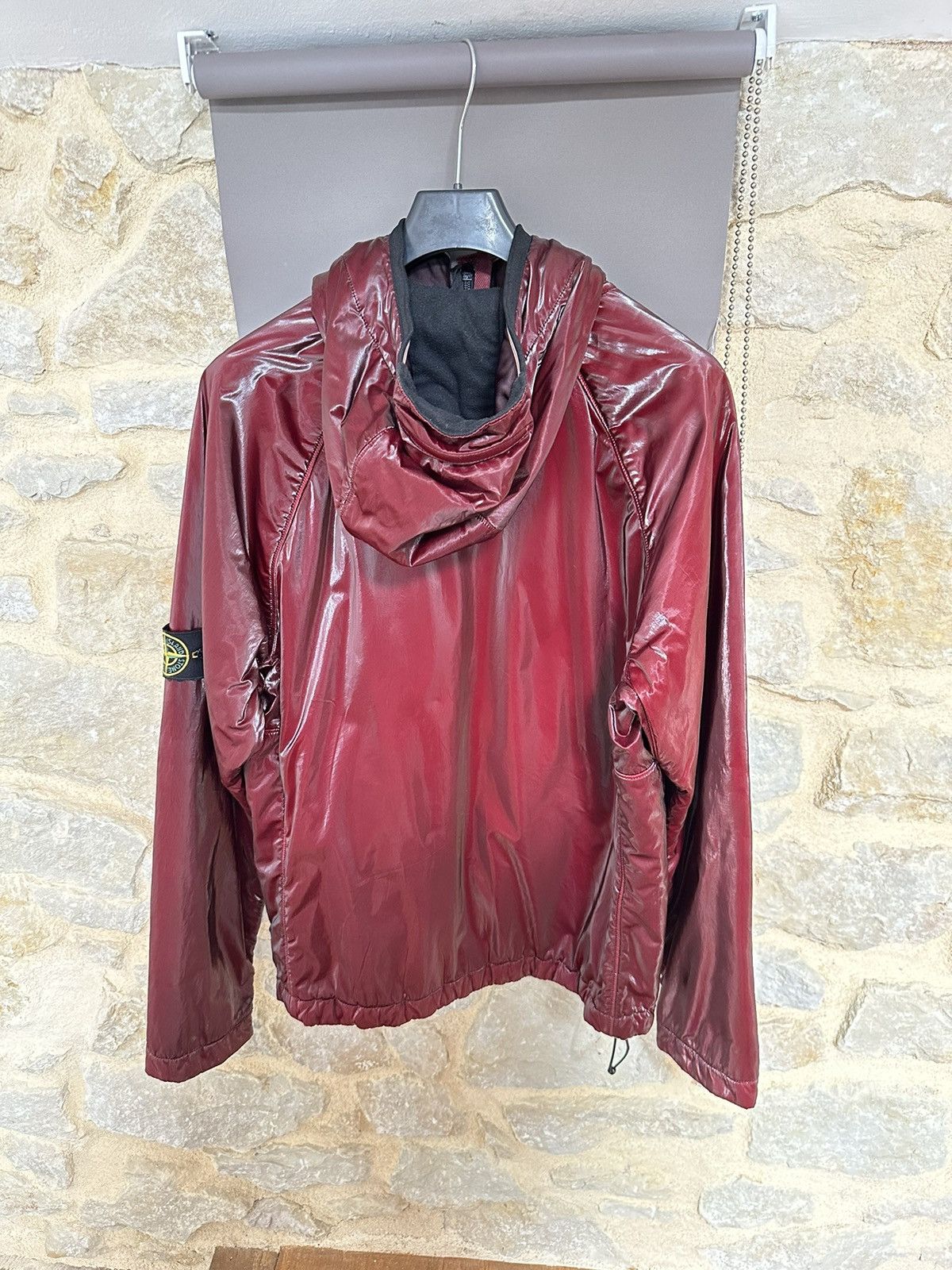 Stone island silk jacket deals