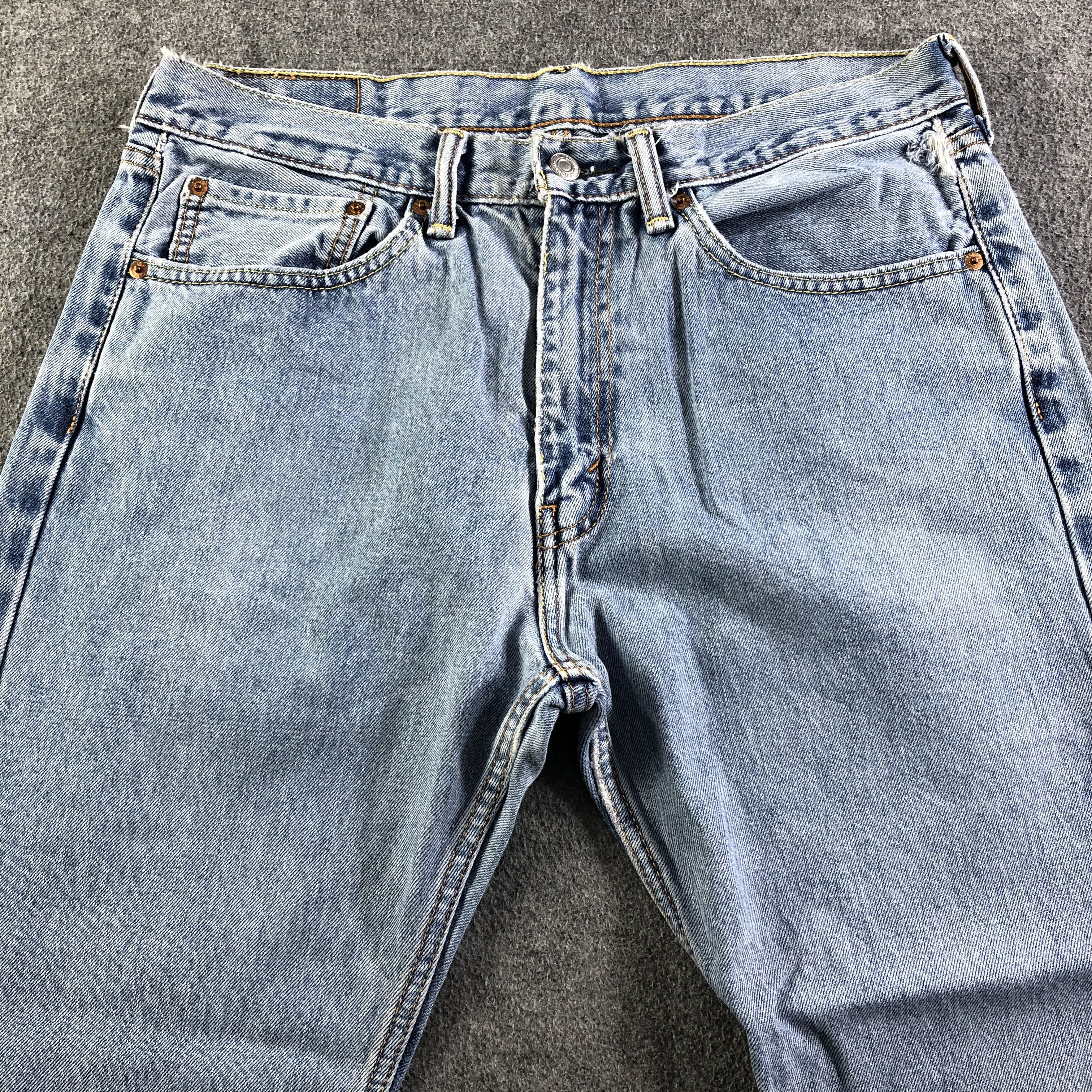 Levi's Vintage Blue Wash Levis Jeans-J3387 Size US 34 / EU 50 - 3 Thumbnail