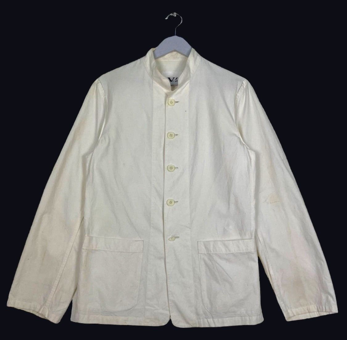Y's × Y's for Men × Yohji Yamamoto 💥Y’s by YOHJI YAMAMOTO WORKER FRENCH CHORE BUTTON JACKET Size US M / EU 48-50 / 2 - 1 Thumbnail