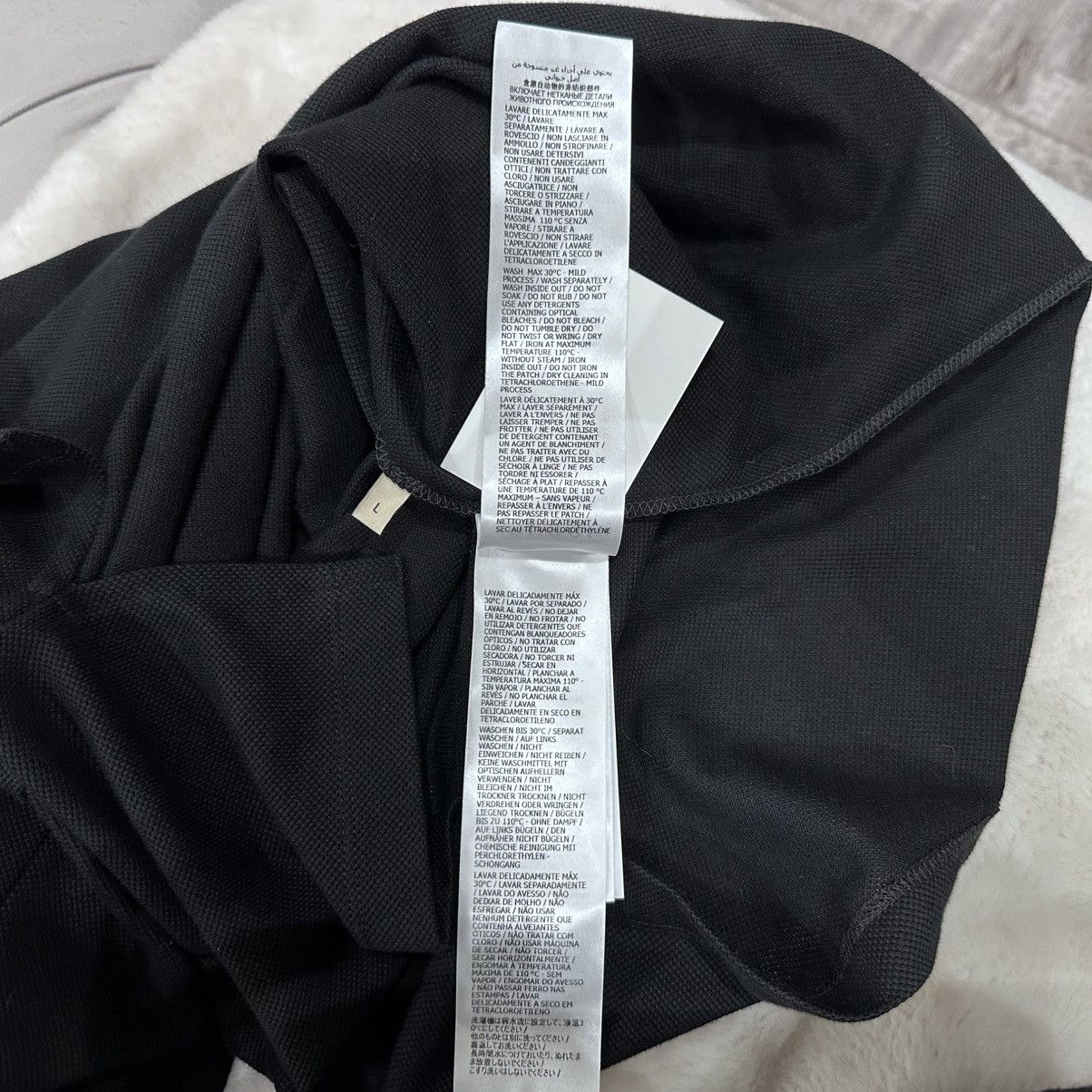Gucci GUCCI BLACK INTERLOCKING GG POCKET POLO SIZE LARGE Size US L / EU 52-54 / 3 - 6 Thumbnail
