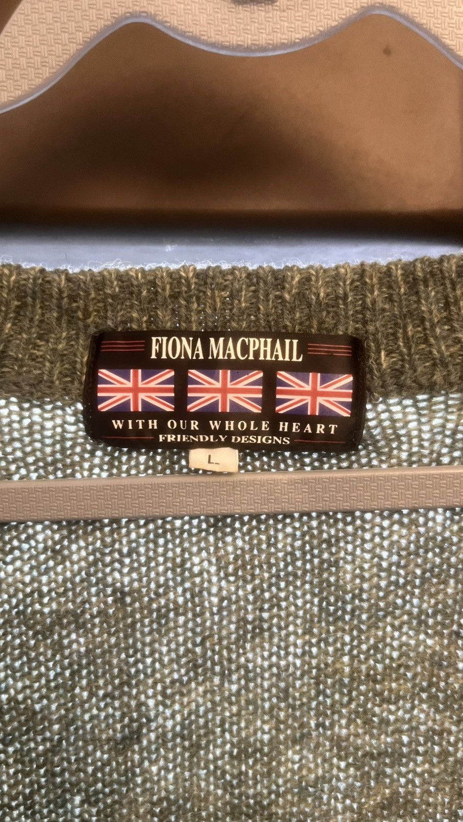 Vintage Fiona Macphail Cardigan Size US L / EU 52-54 / 3 - 2 Thumbnail