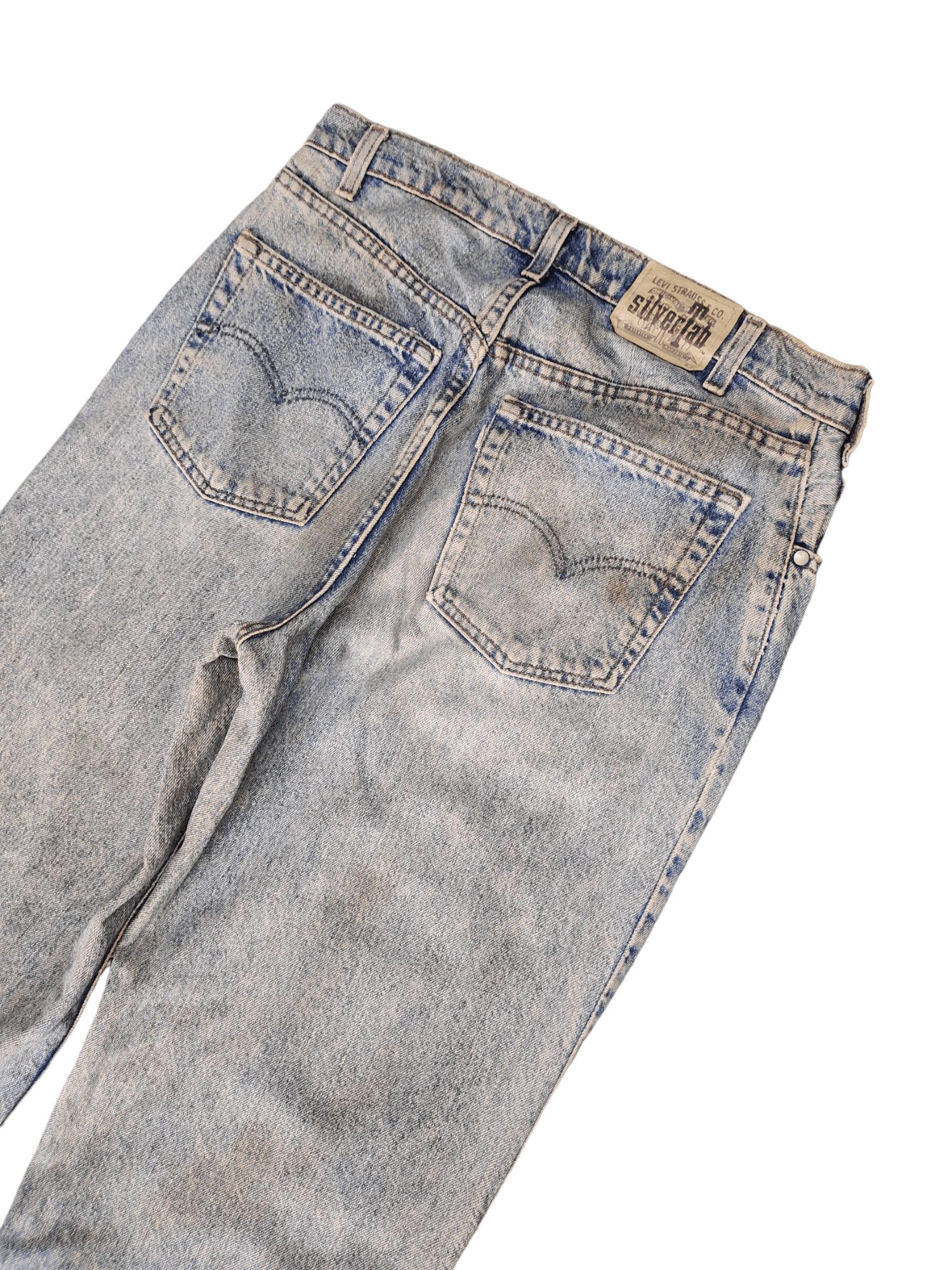 Levi's Vintage Clothing 90s Baggy Loose Jeans Levis Silvertab Loose Leg Hip Hop Y2k Size US 33 - 6 Thumbnail
