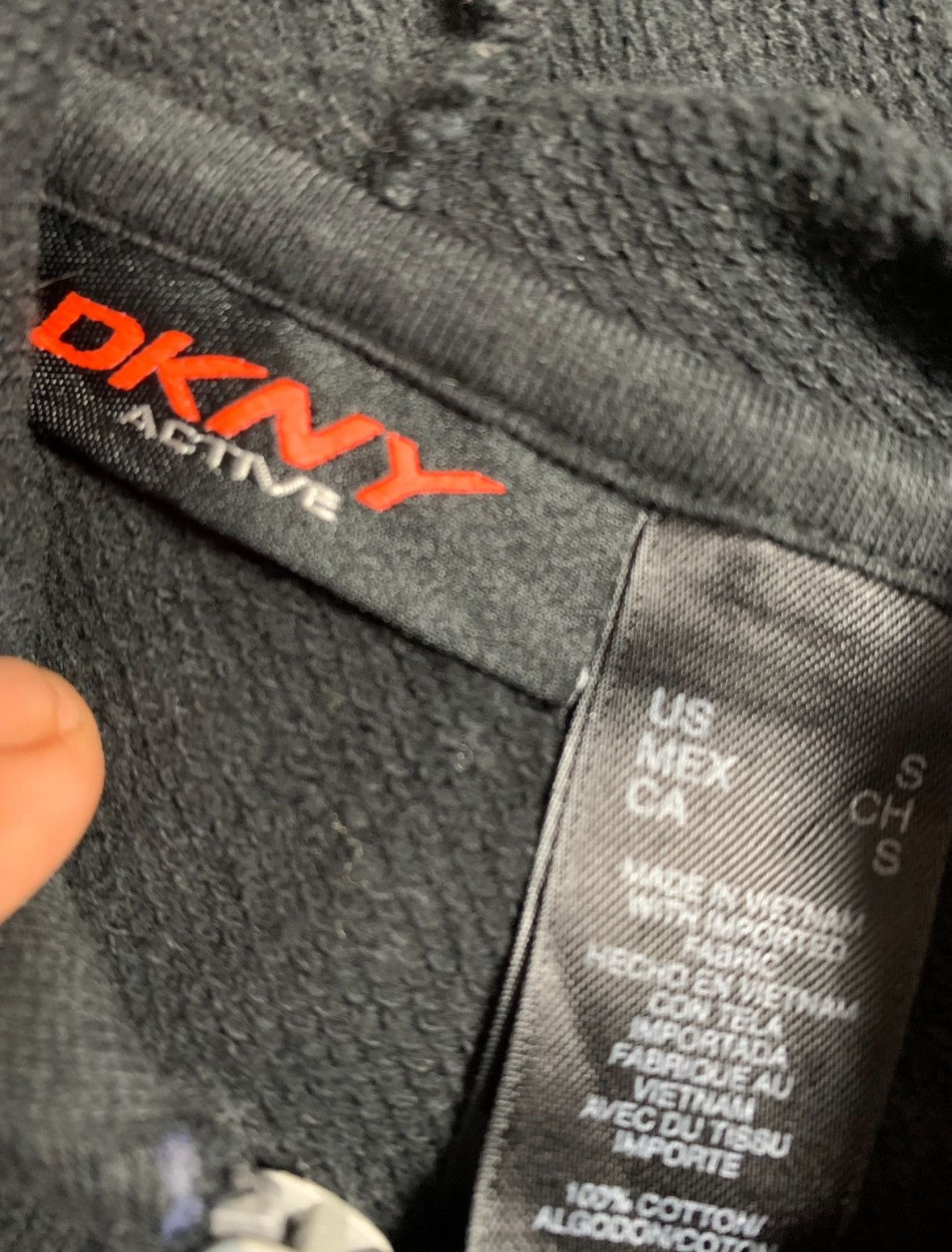 If Six Was Nine DKNY ACTIVE FUR ZIP HOODIE IFSIX LGB 14THADDICTION STYLE Size US S / EU 44-46 / 1 - 8 Thumbnail