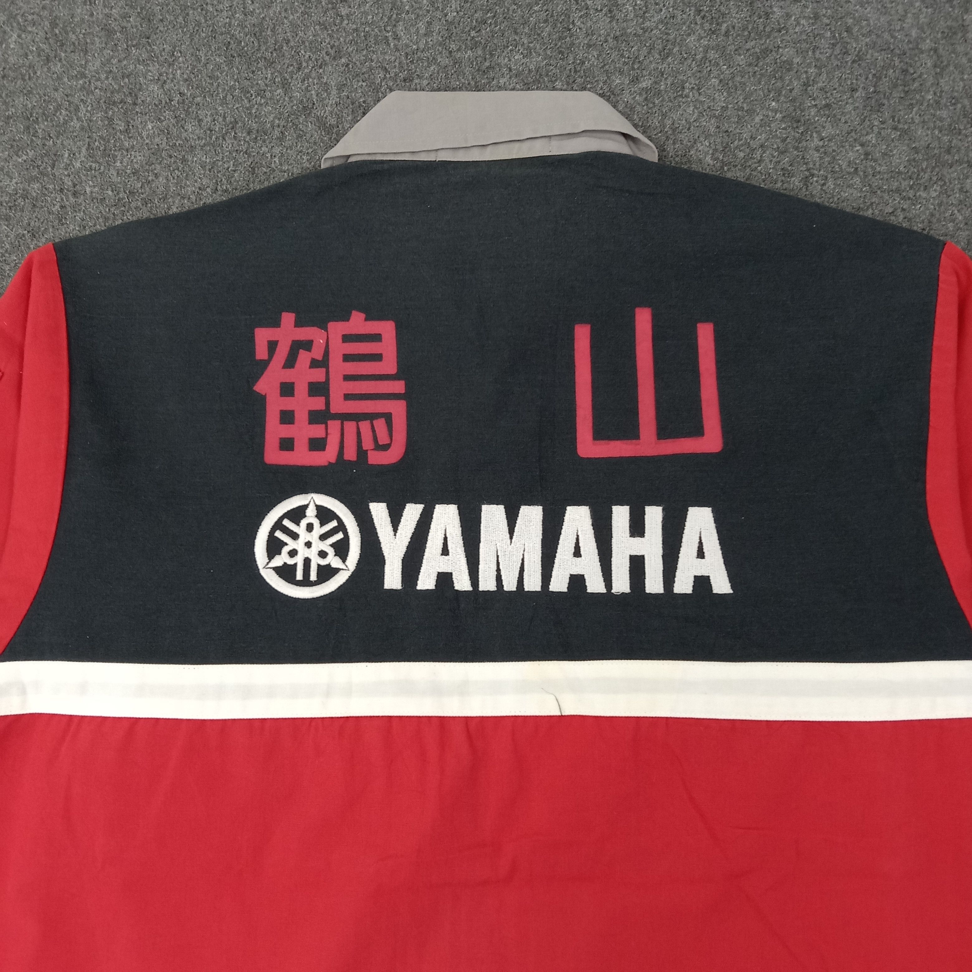 Yamaha YAMAHA Motorsports Racing Bike Button Up Shirt C259N72 Size US M / EU 48-50 / 2 - 2 Thumbnail