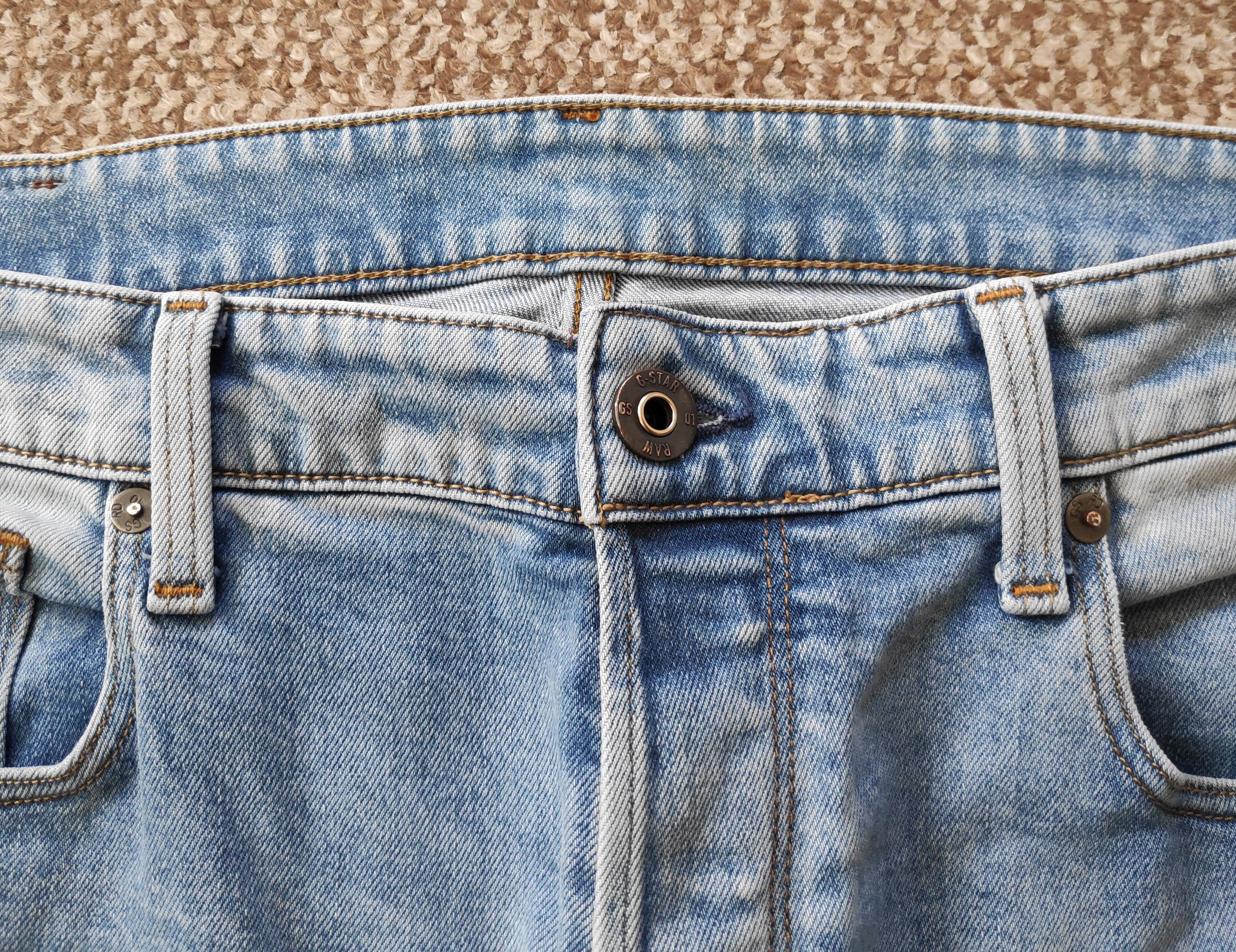 G-Star G-Star Raw 3301 Straight Tapered Denim Jeans Size US 36 / EU 52 - 7 Thumbnail