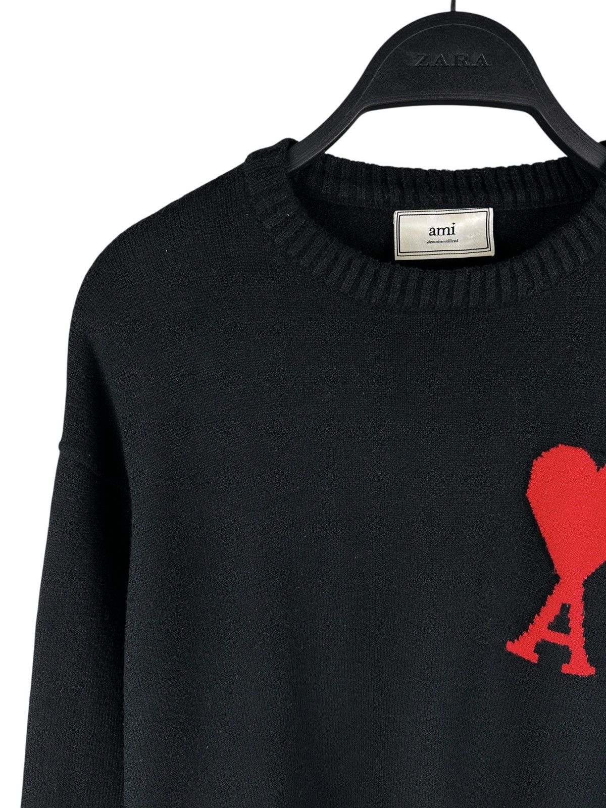 AMI ❤️ AMI Alexandre Mattiussi Wool Sweater Size M / US 6-8 / IT 42-44 - 2 Thumbnail