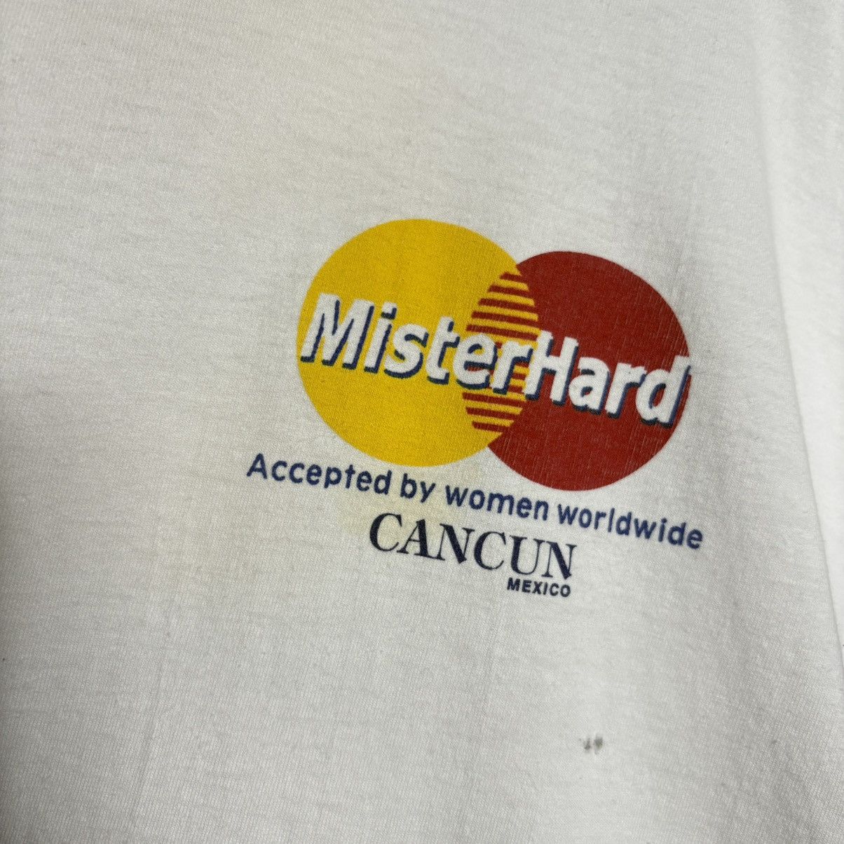 Vintage Vintage 90s Mister Hard Cancun Mexico T Shirt Size US XL / EU 56 / 4 - 4 Thumbnail
