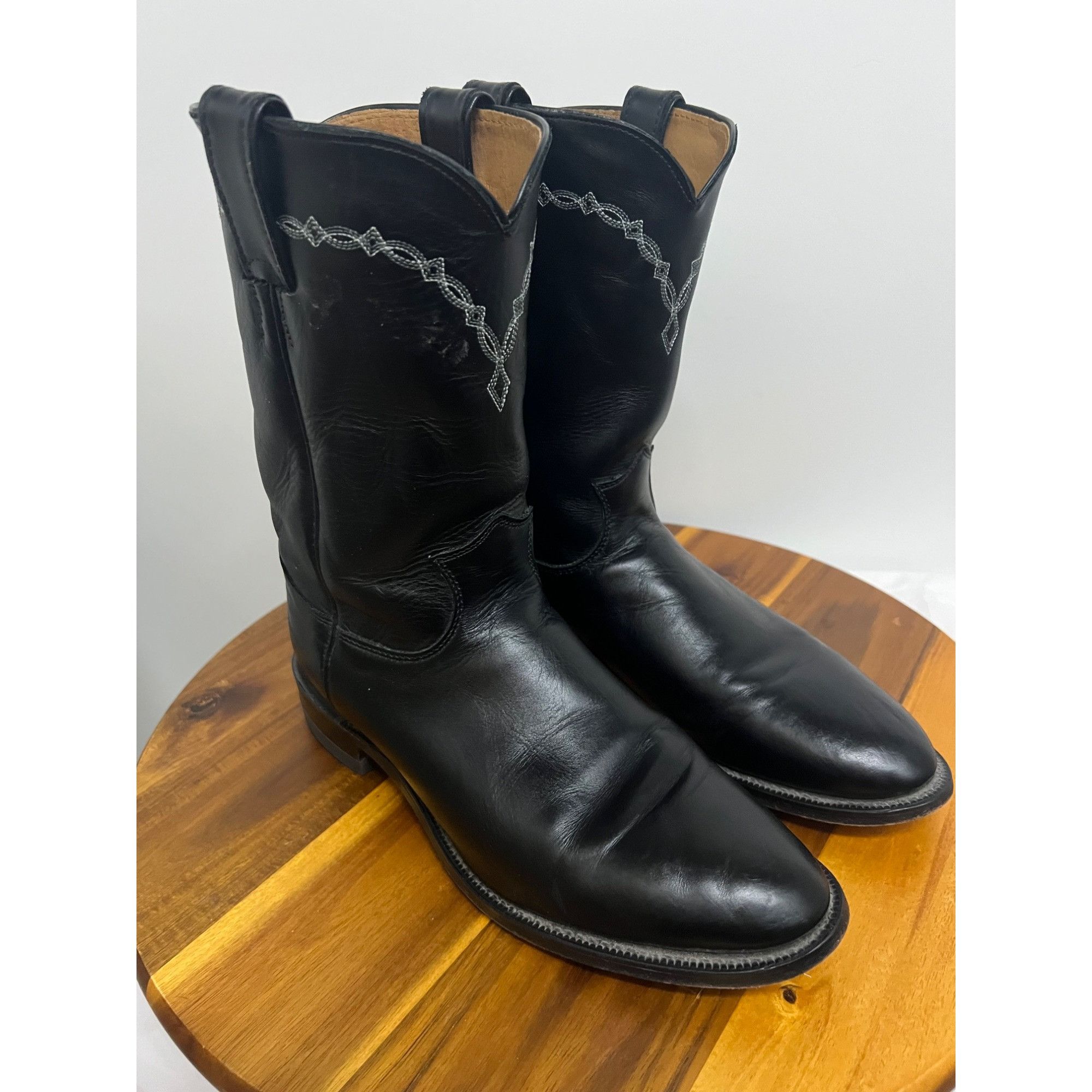 Justin Justin Roper Mens Apache Bay Brown Western Boots 10.5 D 3408 Grailed