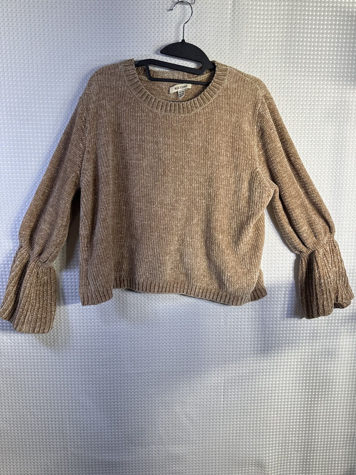 Other Wild Flower Brown Sweater Size S / US 4 / IT 40 - 1 Thumbnail