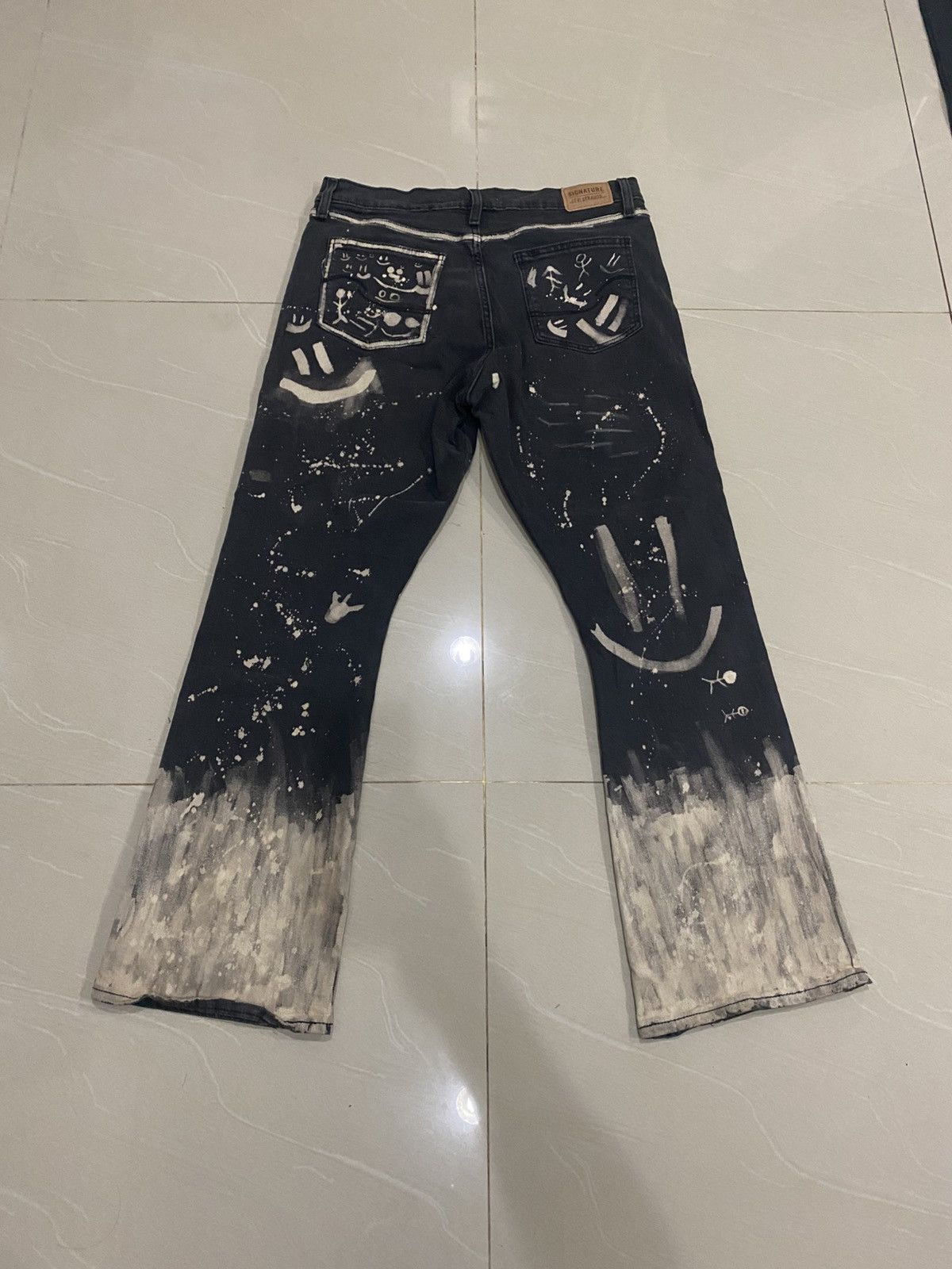 Levi's Rare Levis Strauss Asid Wash Denime Pants Size 34" / US 12 / IT 48 - 2 Thumbnail