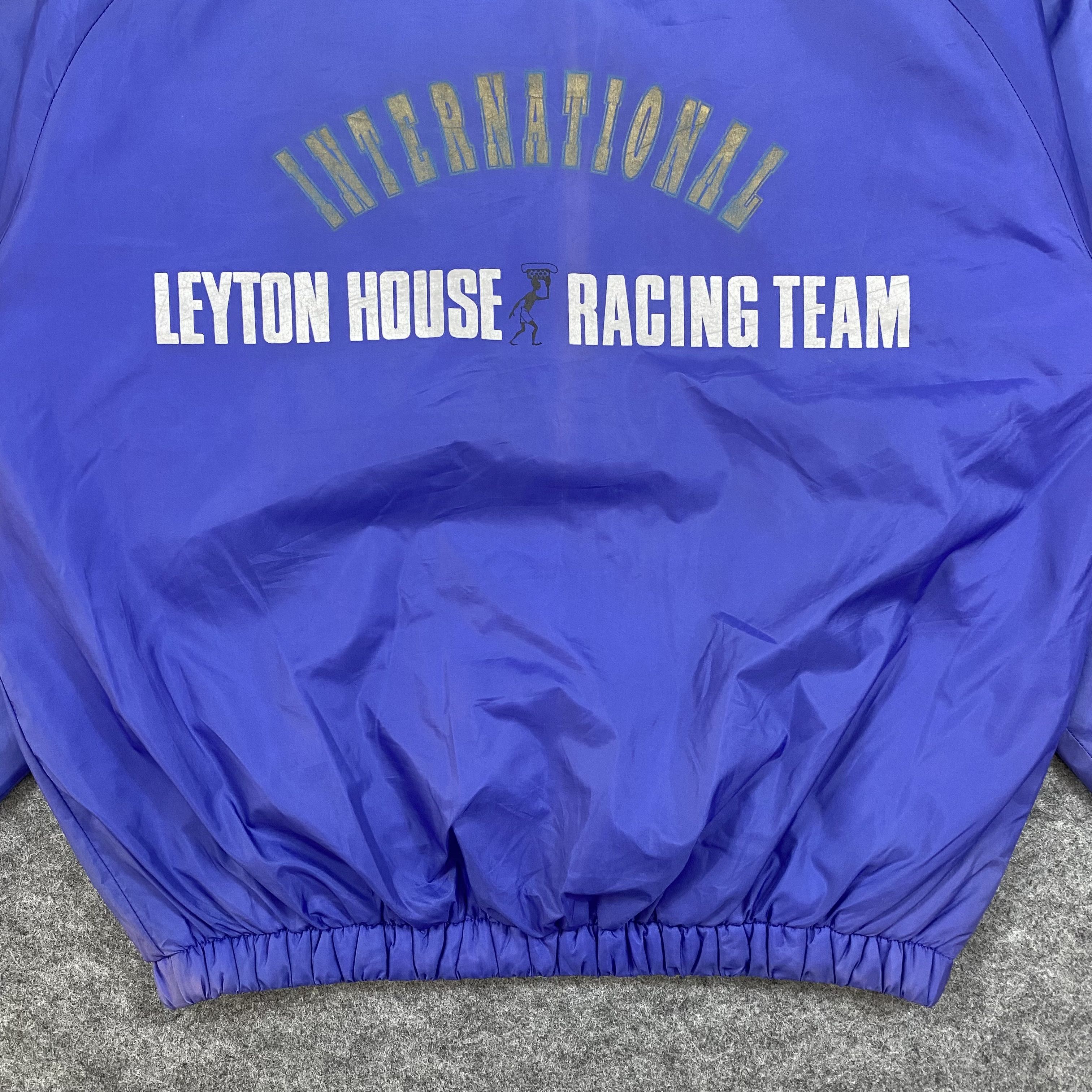 Vintage Vintage 90s Leyton House Racing Team F1 Bomber Jacket-J644 Size US L / EU 52-54 / 3 - 13 Thumbnail