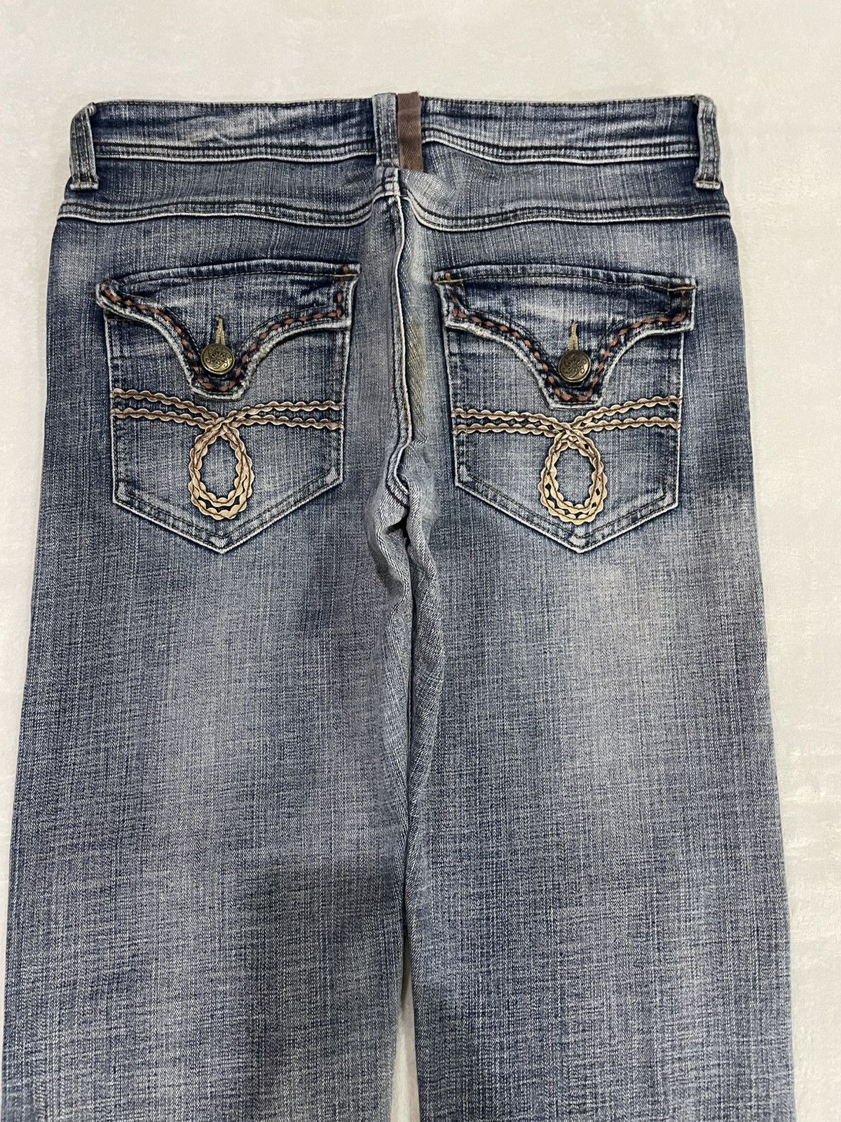 Japanese Brand Vintage Japanese Brand Faded Denim Jeans Size US 33 - 10 Thumbnail