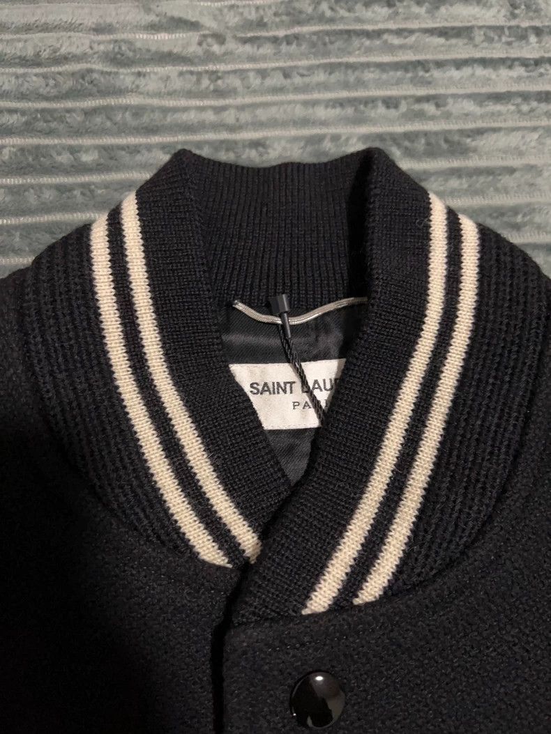 Saint Laurent Paris Saint Laurent Paris black and white Teddy jacket 2505-Nexta Size US S / EU 44-46 / 1 - 3 Thumbnail