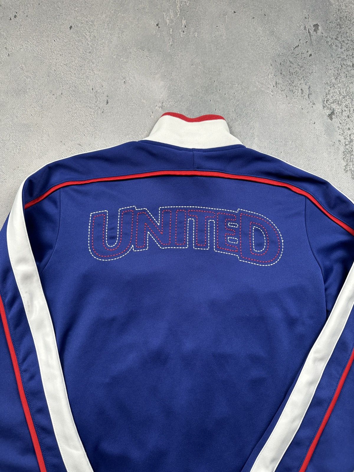 Nike Vintage Nike Manchester United Track Jacket 90s Y2K Blue M Size US M / EU 48-50 / 2 - 11 Thumbnail