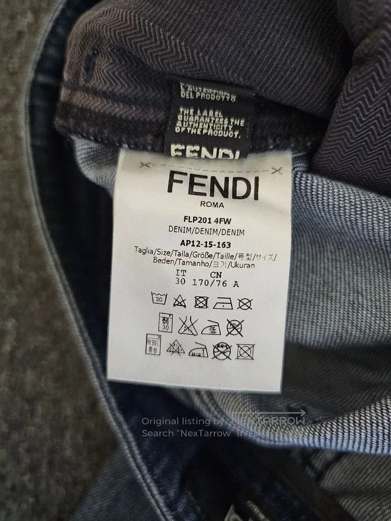 Fendi Fendi Men's Denim Jeans. Size US 30 / EU 46 - 8 Thumbnail