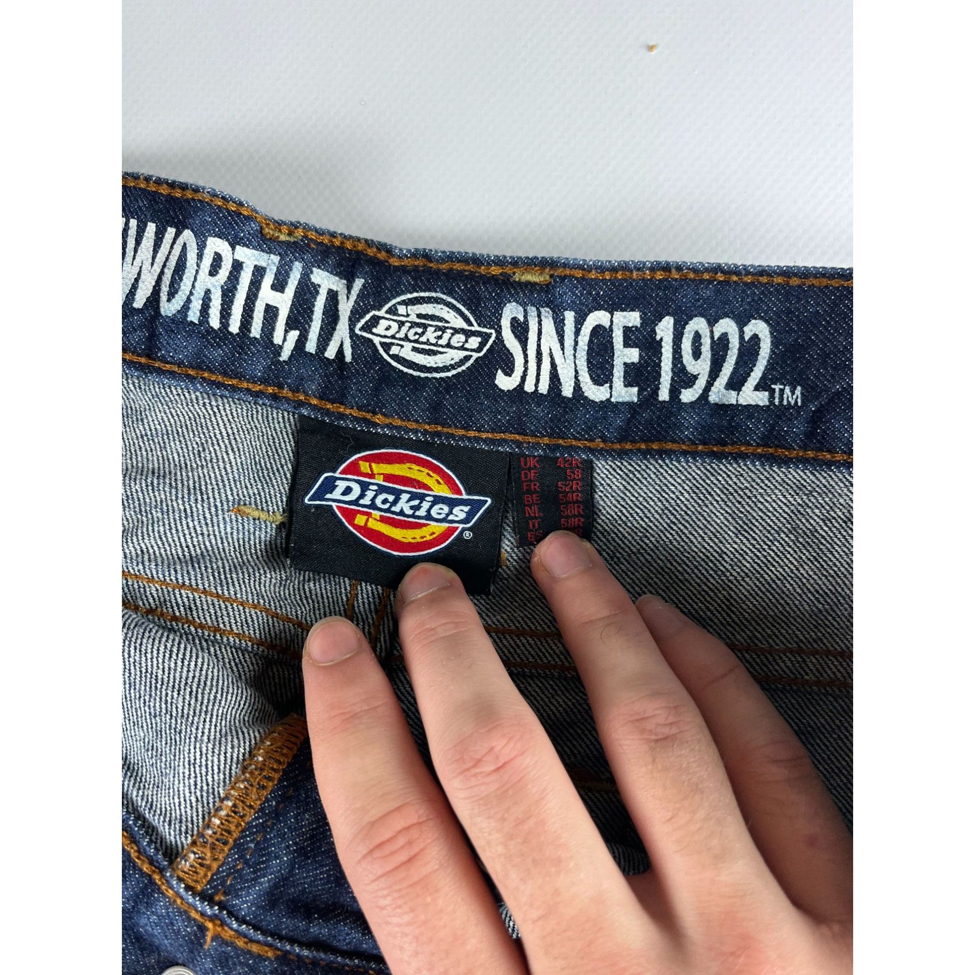 Dickies × Vintage Vintage Dickies Baggy Cargo Jeans Blue Size 36 Size US 36 / EU 52 - 3 Thumbnail