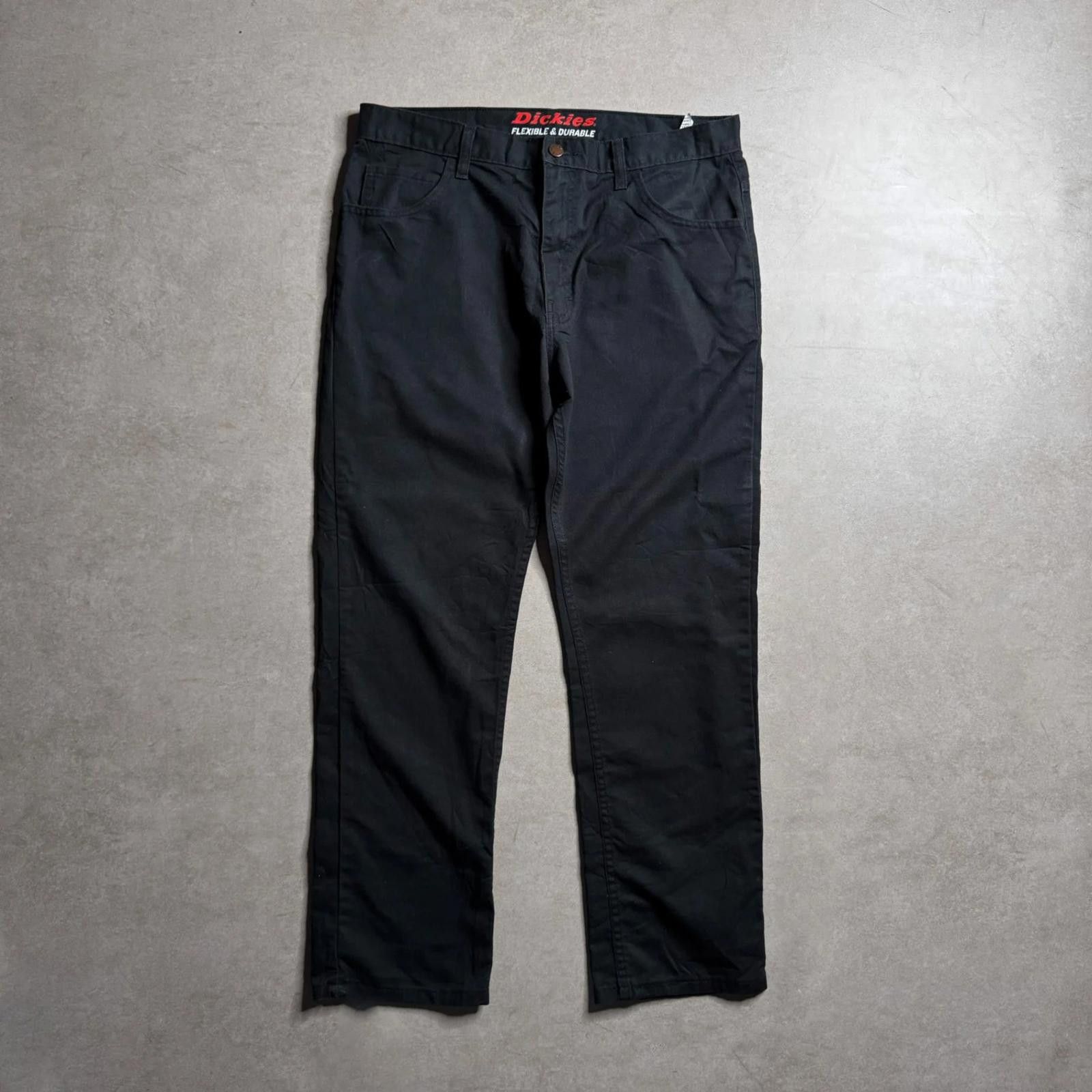 Dickies Vintage Dickies Black Pant - 34x30 Size US 34 / EU 50 - 1 Thumbnail