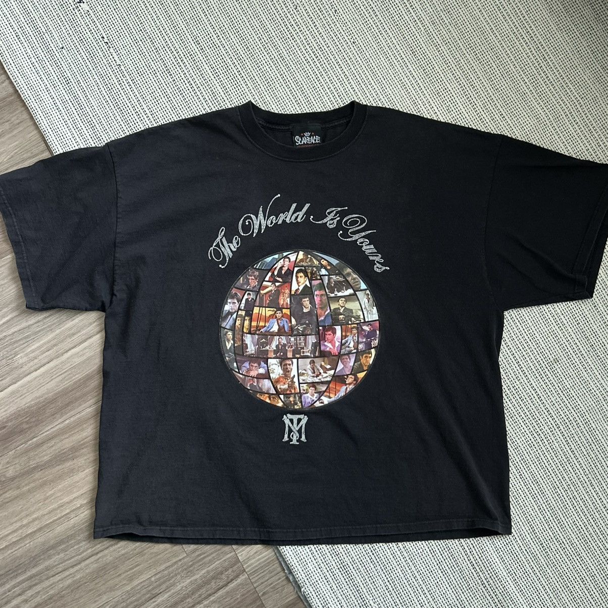 Other Vintage Scarface Clothing “The World is Yours” tee sz XXL Size US XXL / EU 58 / 5 - 1 Thumbnail