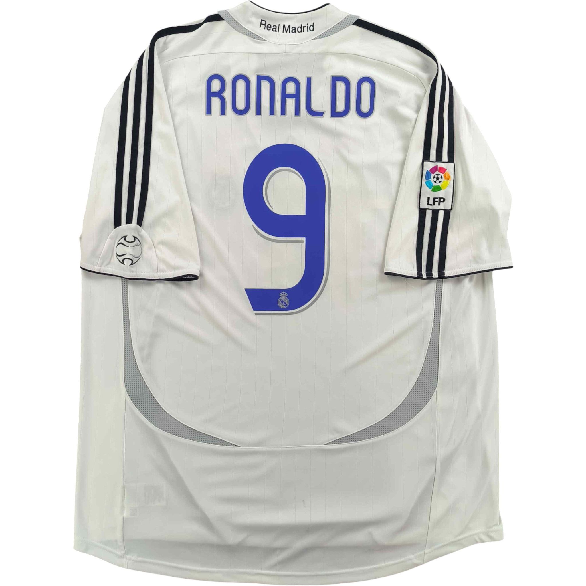 Adidas Real Madrid 2006-07 Adidas home Ronaldo football jersey XL Size US XL / EU 56 / 4 - 1 Thumbnail