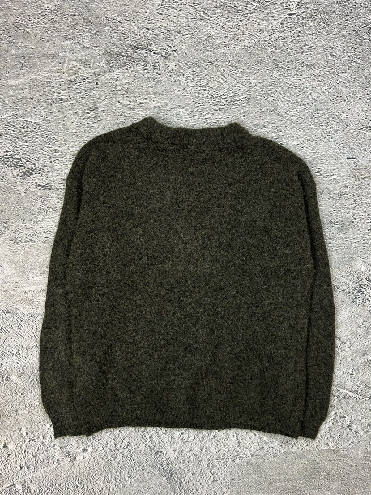 Acne Studios Acne Studios mohair sweater dramatic moh khaki Size US S / EU 44-46 / 1 - 5 Thumbnail