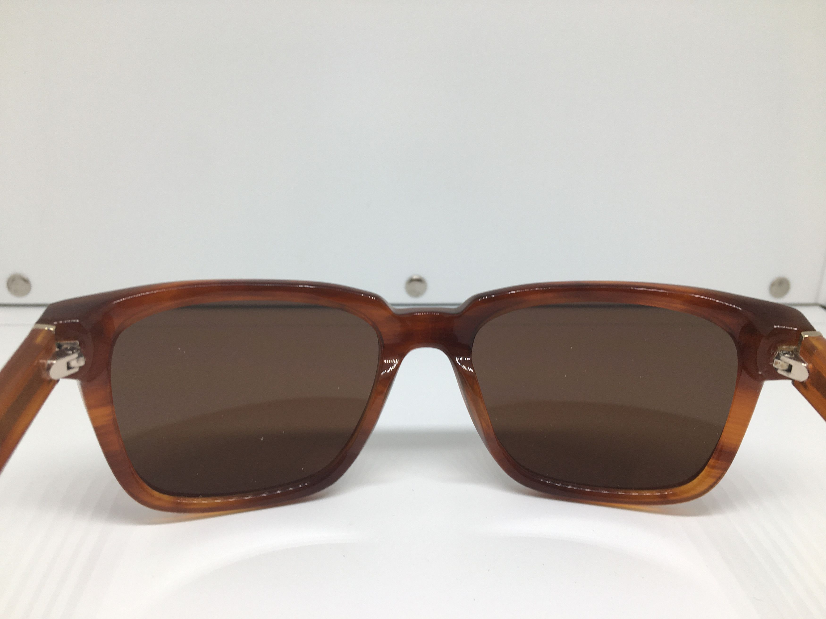 Vintage Vintage Brown Acetate Sunglasses Frame Size ONE SIZE - 5 Thumbnail