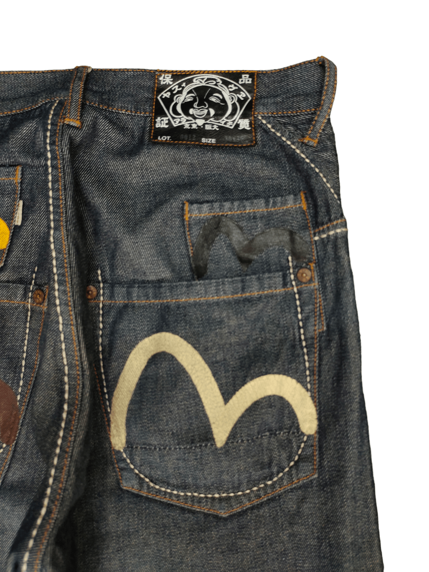 Evisu Evisu Multi Pocket Seagull Selvedge Denim Jeans Y2k Size US 30 / EU 46 - 4 Thumbnail
