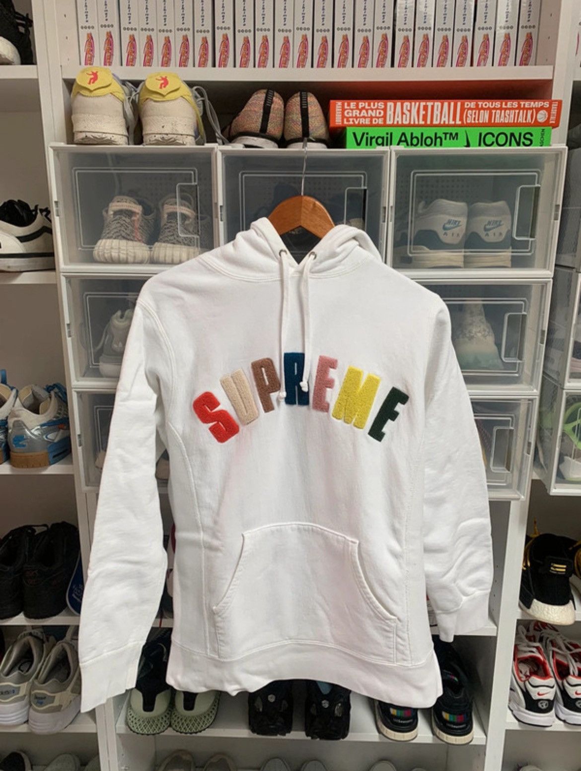 Supreme chenille arc logo sale