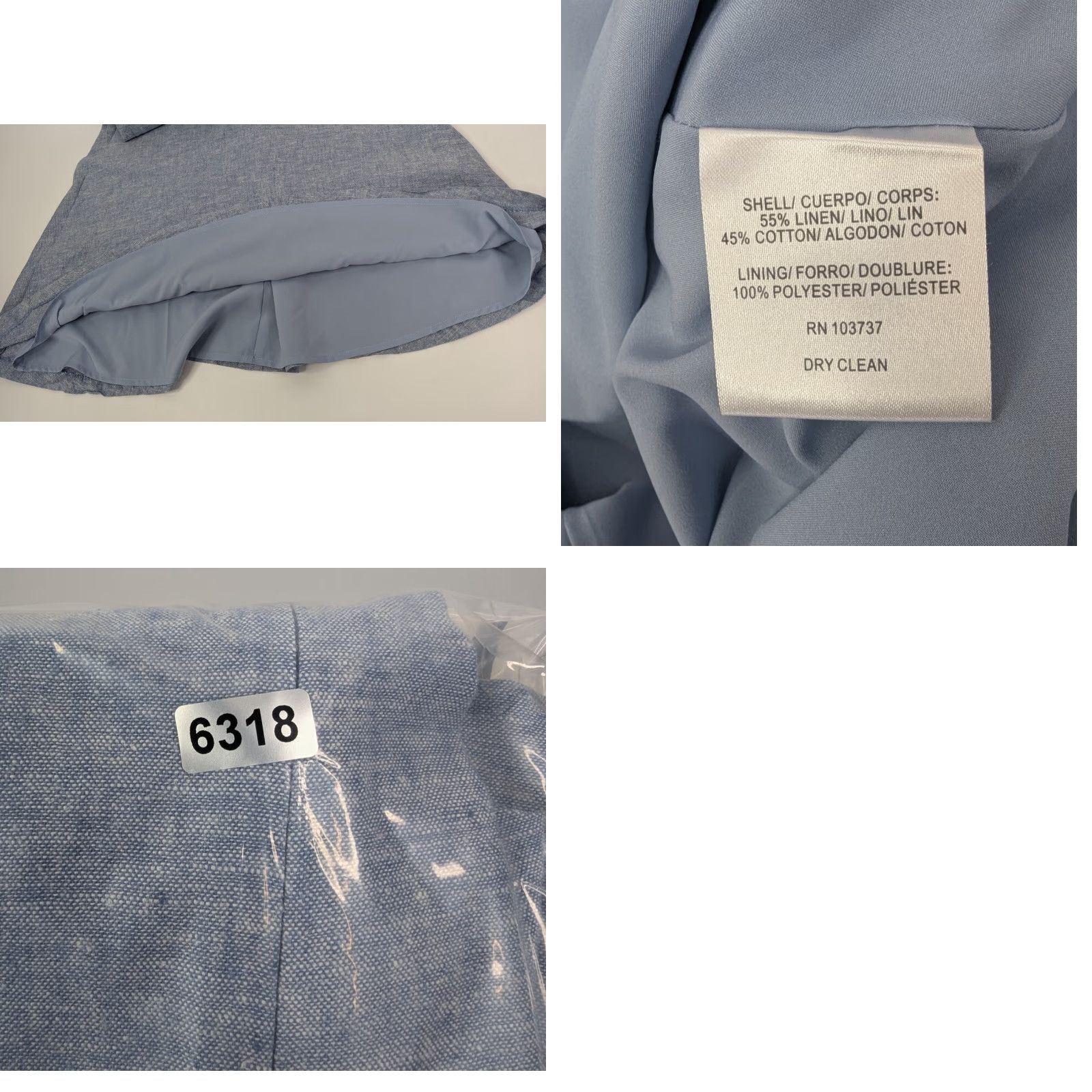 Donna Morgan Donna Morgan Blue Linen Blend Fit And Flare Sleeveless Dress Size 6 User: Donna Morgan Blue Linen Blend Fit And Flare Sleeveless Dress Size 6 Size M / US 6-8 / IT 42-44 - 8 Thumbnail