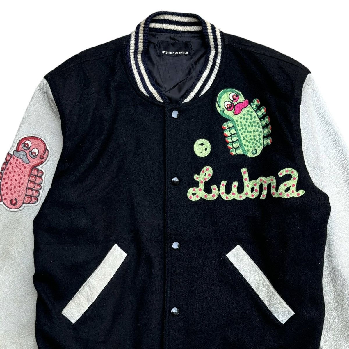 Hysteric Glamour 90's Hysteric Glamour Lubma Varsity Jacket Size US L / EU 52-54 / 3 - 4 Thumbnail