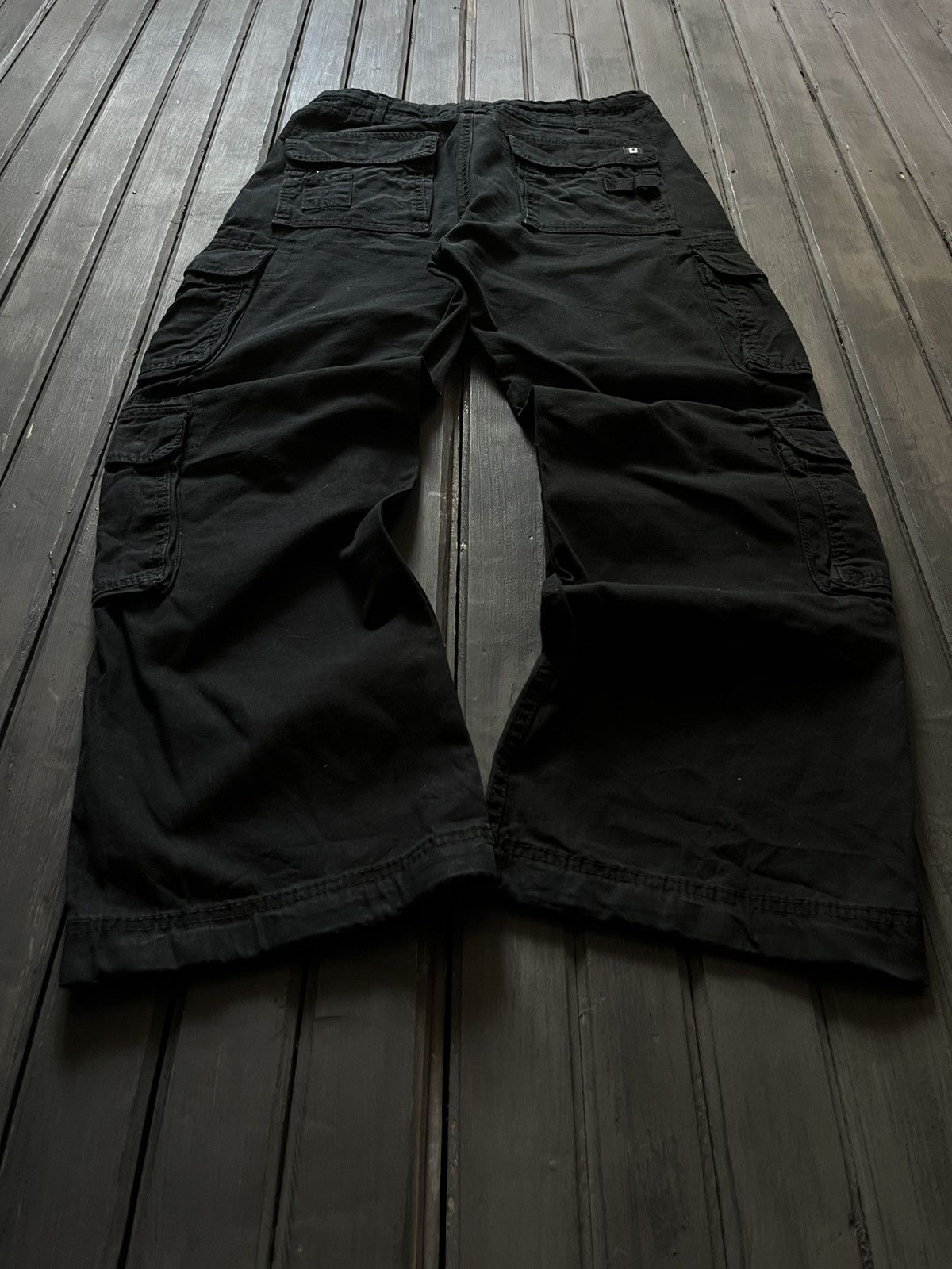 Hysteric Glamour VTG Baggy Rap SK8 JNCO Balenci Style Cargo Jeans Y2K Size US 31 - 1 Thumbnail